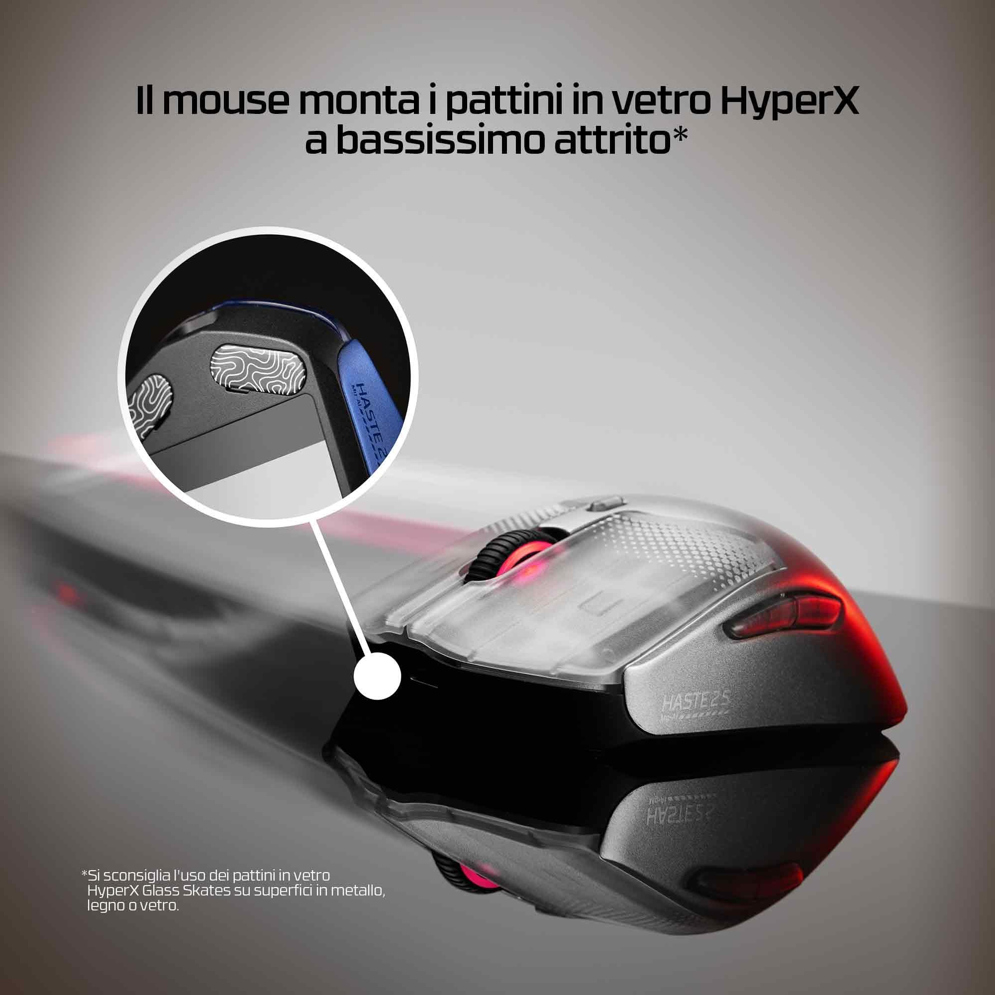 hp-hyperx-pulsefire-haste-2-s-mouse-gaming-wireless-in-magnesio-ultra-leggero-64 image 3