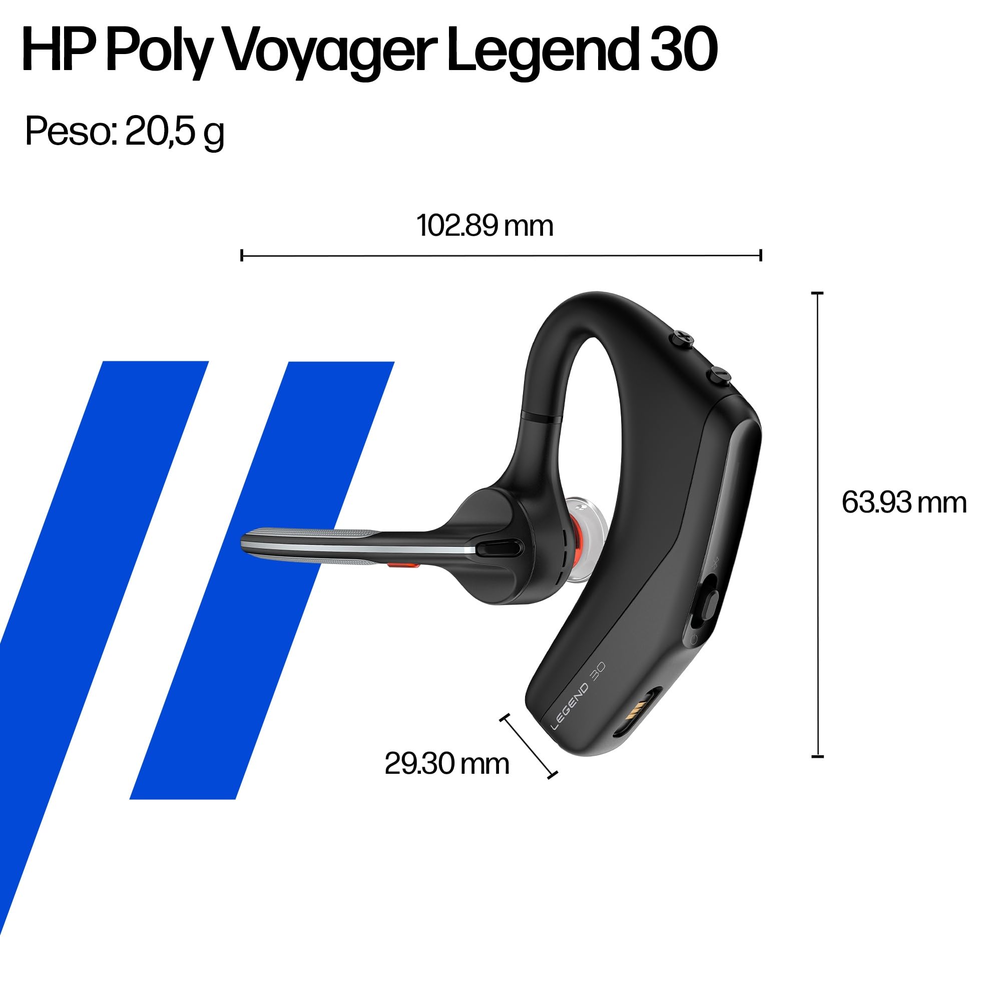 hp-poly-voyager-legend-30-av4p6aa-cuffia-monoauricolare-bluetooth-con-4-microfon image 7