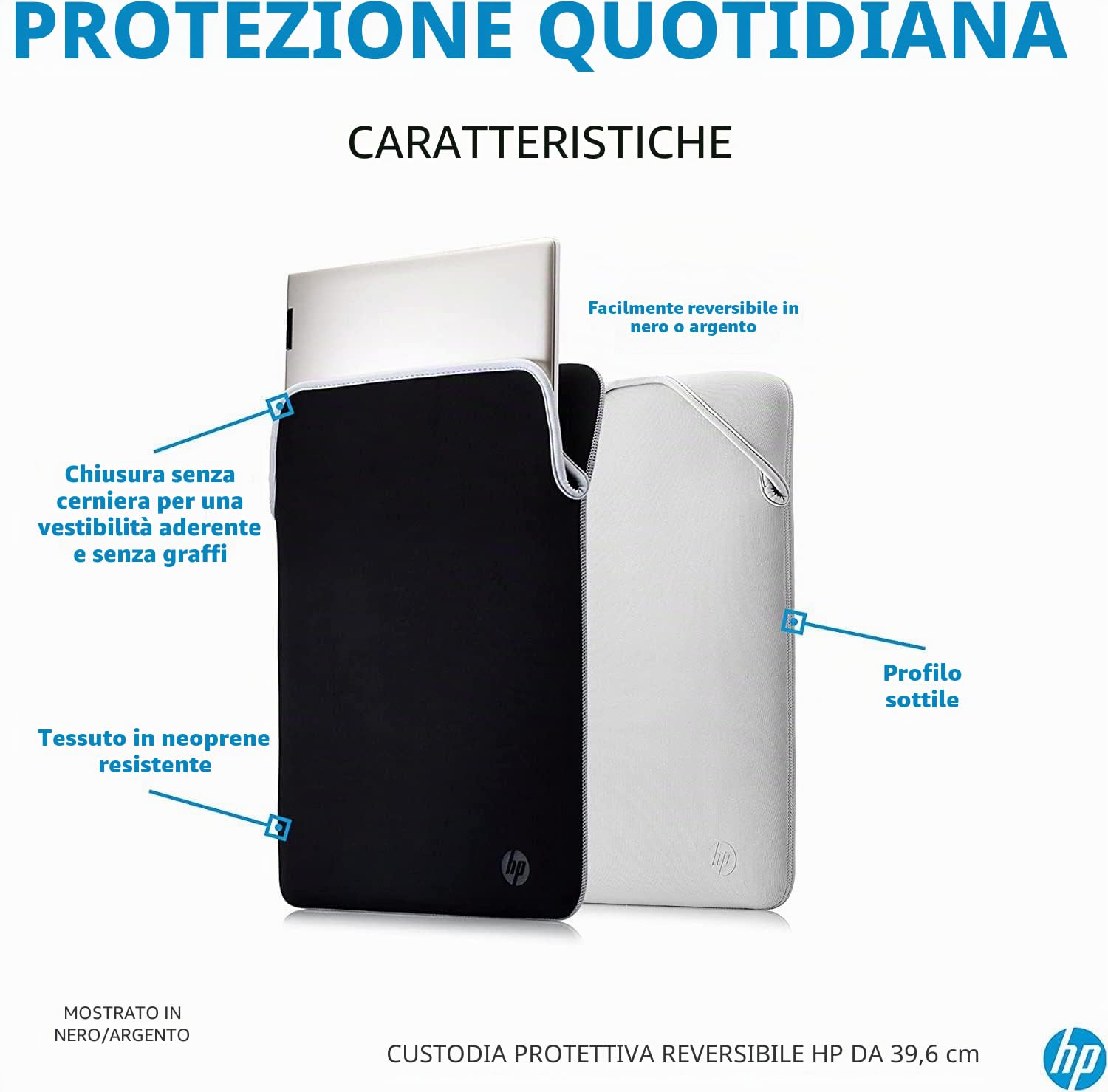 hp-custodia-protettiva-reversibile-per-laptop-fino-a-15-6-sottile-senza-cerniera image 5