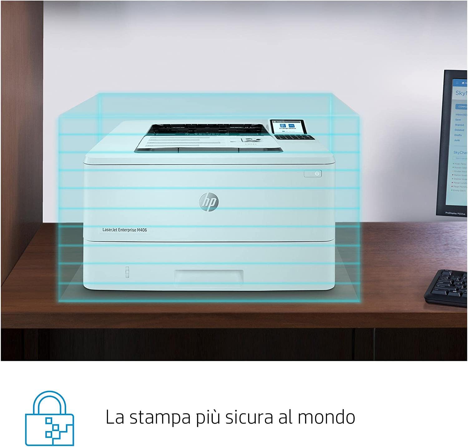 hp-laserjet-enterprise-m406dn-3pz15a-stampante-laser-bianco-e-nero-a4-40-ppm-dup image 7