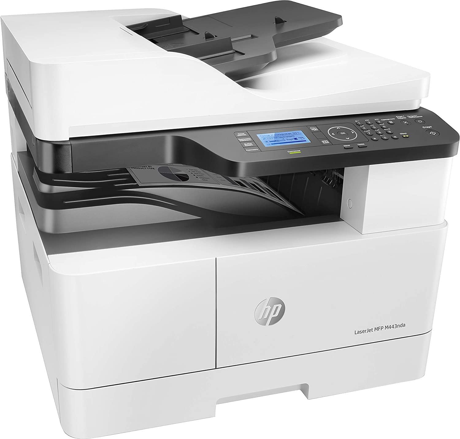 hp-laserjet-m443nda-8af72a-stampante-multifunzione-a4-b-n-25-ppm-fronte-retro-au image 3