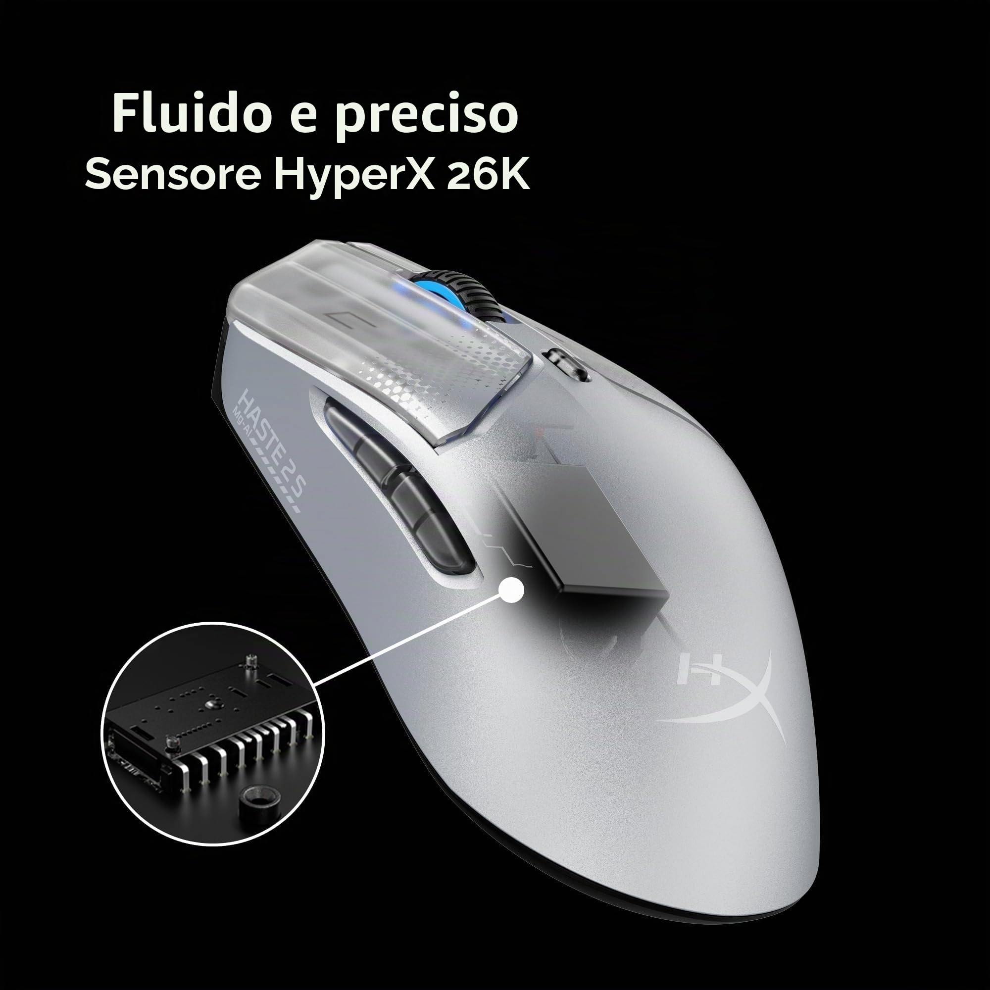 hyperx-pulsefire-haste-2-s-mouse-gaming-wireless-scocca-in-magnesio-64-g-sensore image 7