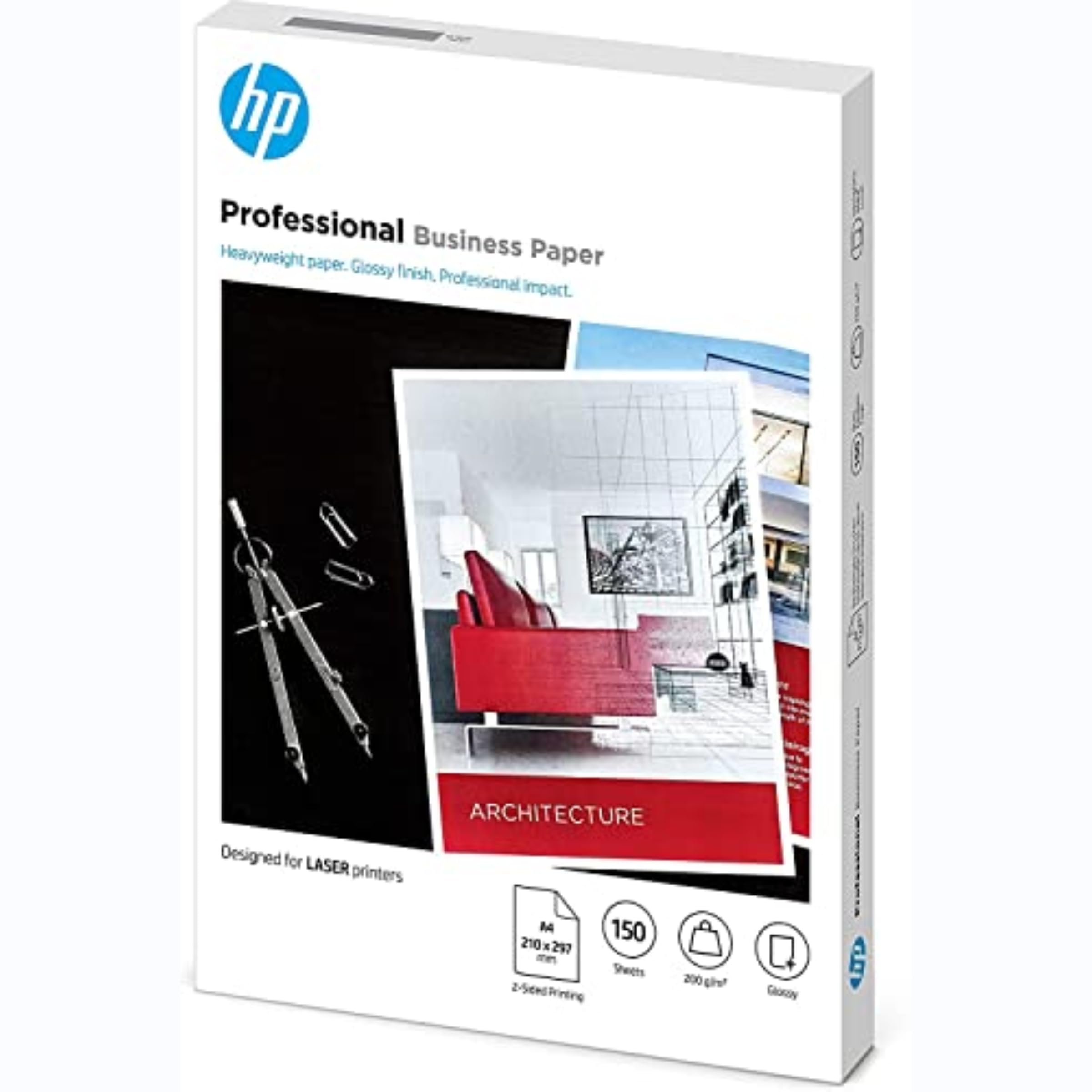 hp-professional-business-7mv83a-carta-fotografica-professionale-lucida-a4-200-g- image 2