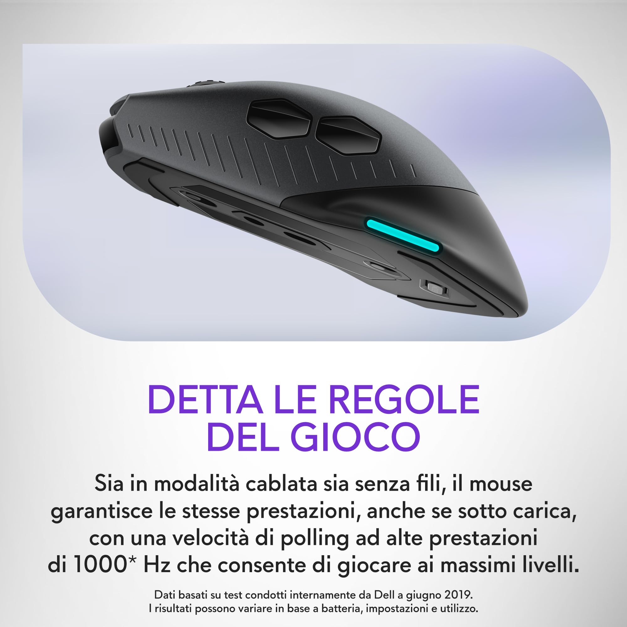 alienware-610m-mouse-gaming-wireless-e-cablato-sensore-16-000-dpi-7-pulsanti-pro image 2