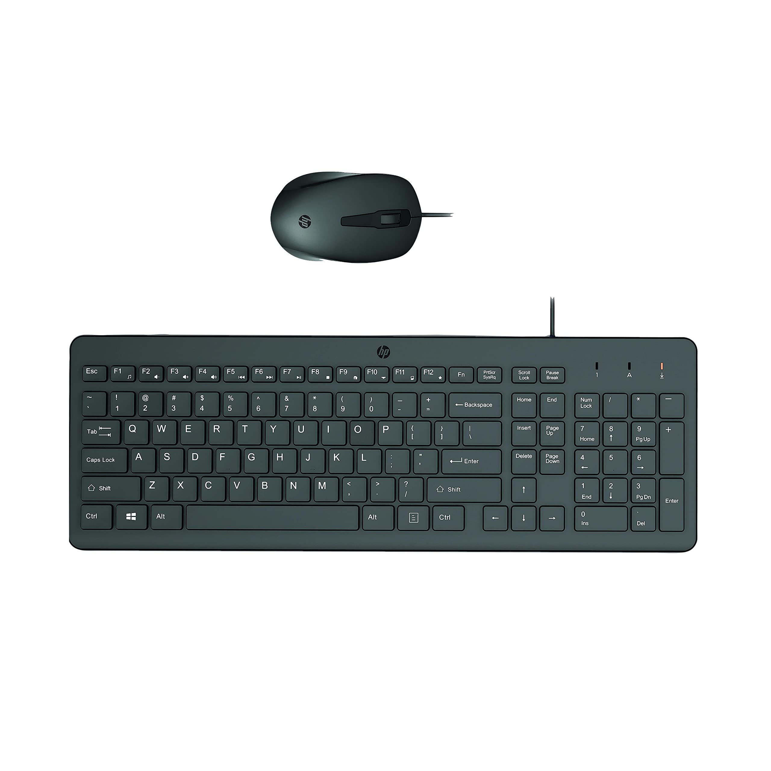 hp-150-combo-tastiera-e-mouse-cablati-usb-sensore-ottico-1600-dpi-led-blocco-mai image 6