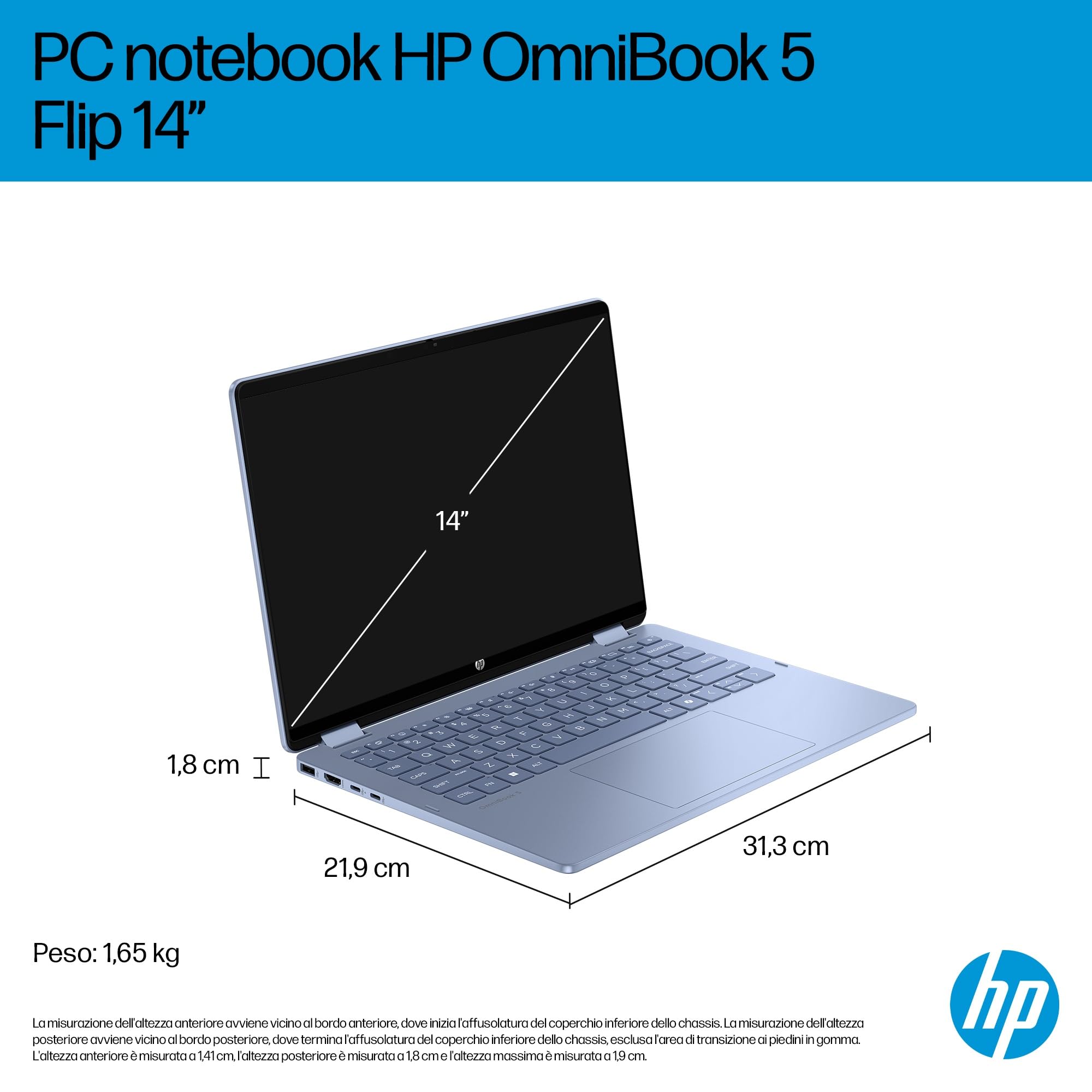 hp-omnibook-5-flip-x360-14-fp0004slx-notebook-convertibile-touch-con-intel-core- image 5