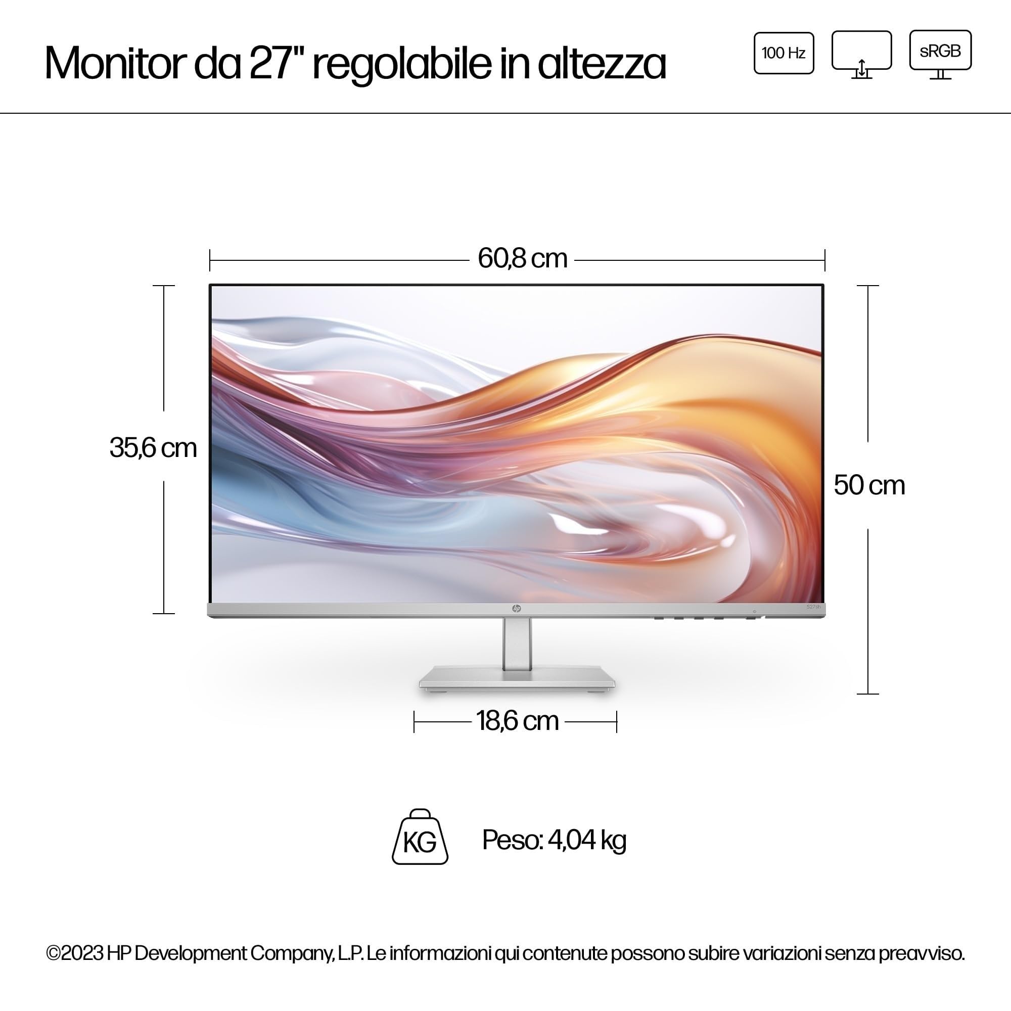 hp-527sh-m527sh-monitor-27-pollici-full-hd-ips-100-hz-antiriflesso-con-eye-ease- image 3