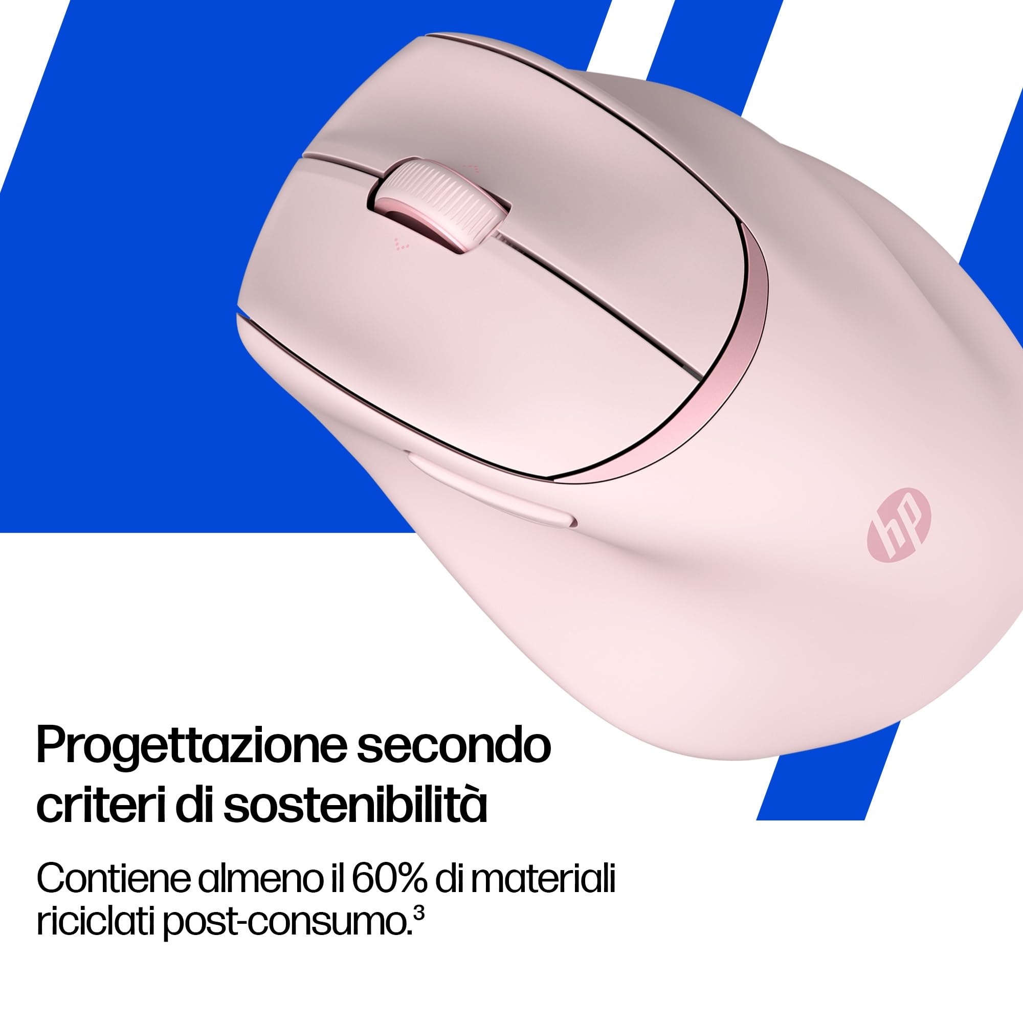 hp-tilt-720m-mouse-wireless-ergonomico-semi-verticale-a-21-bluetooth-rosa image 6