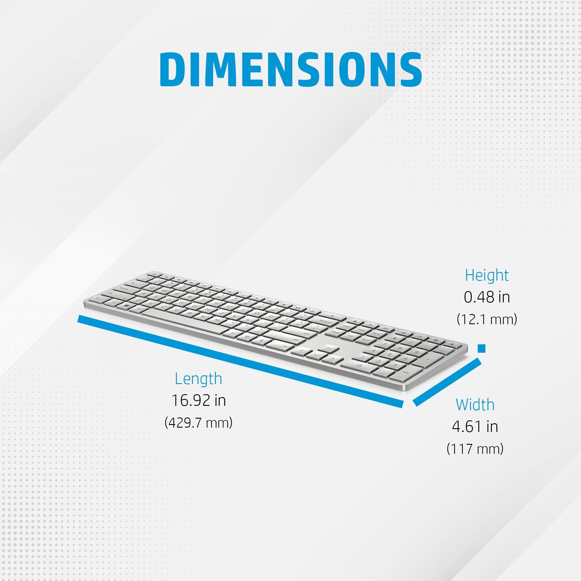 hp-970-tastiera-wireless-retroilluminata-dongle-usb-a-2-4-ghz-e-bluetooth-5-0-20 image 2