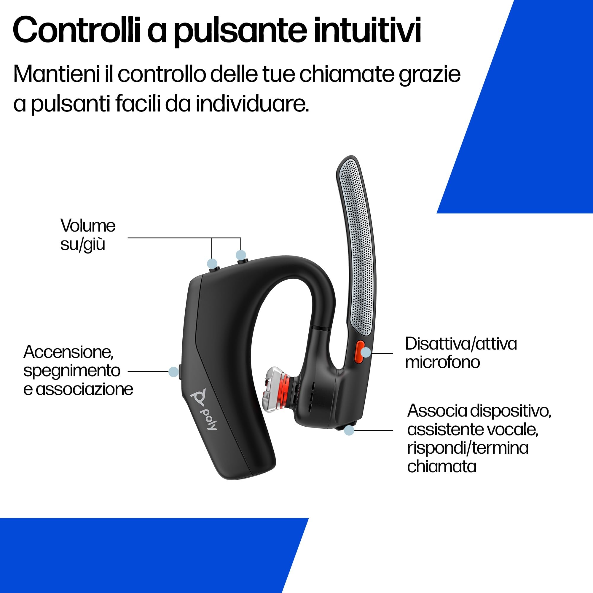 hp-poly-voyager-legend-30-av4p6aa-cuffia-monoauricolare-bluetooth-con-4-microfon image 8