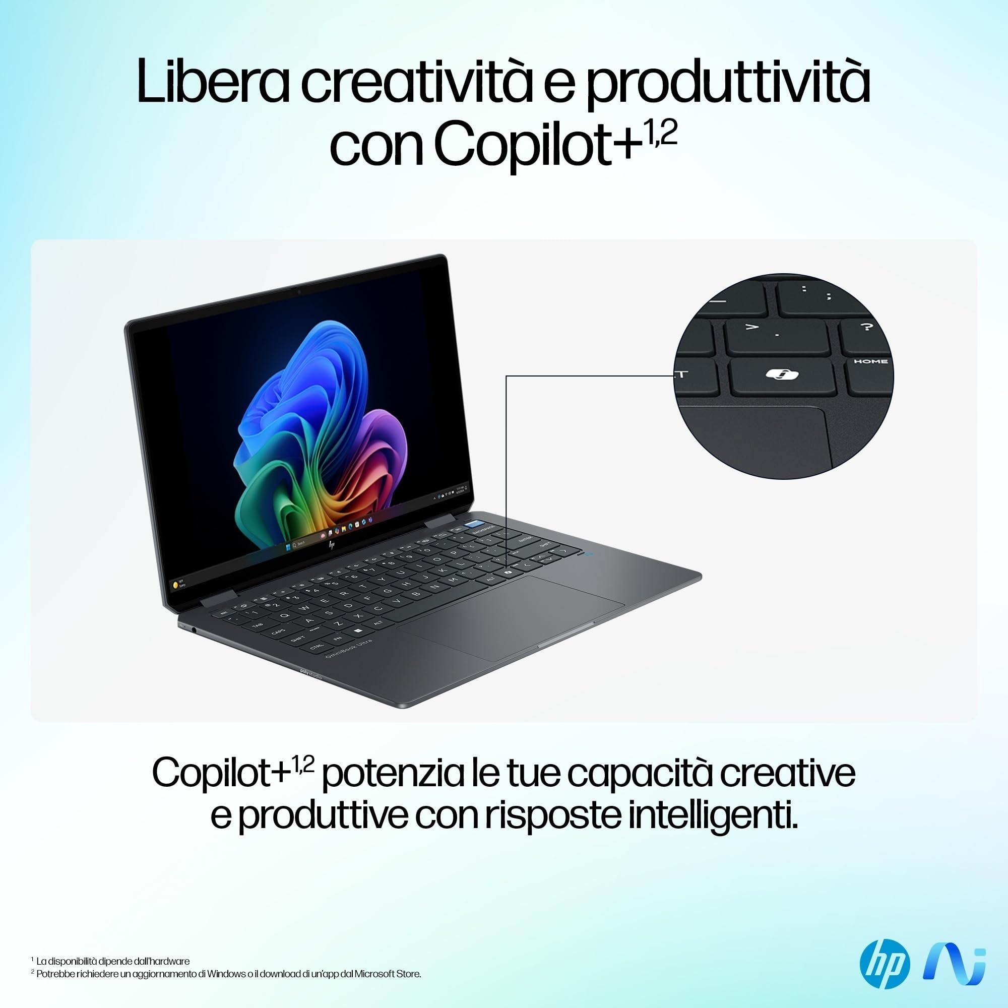hp-omnibook-ultra-ai-pc-14-kd0005slx-convertibile-copilot-pc-con-intel-core-ultr image 5