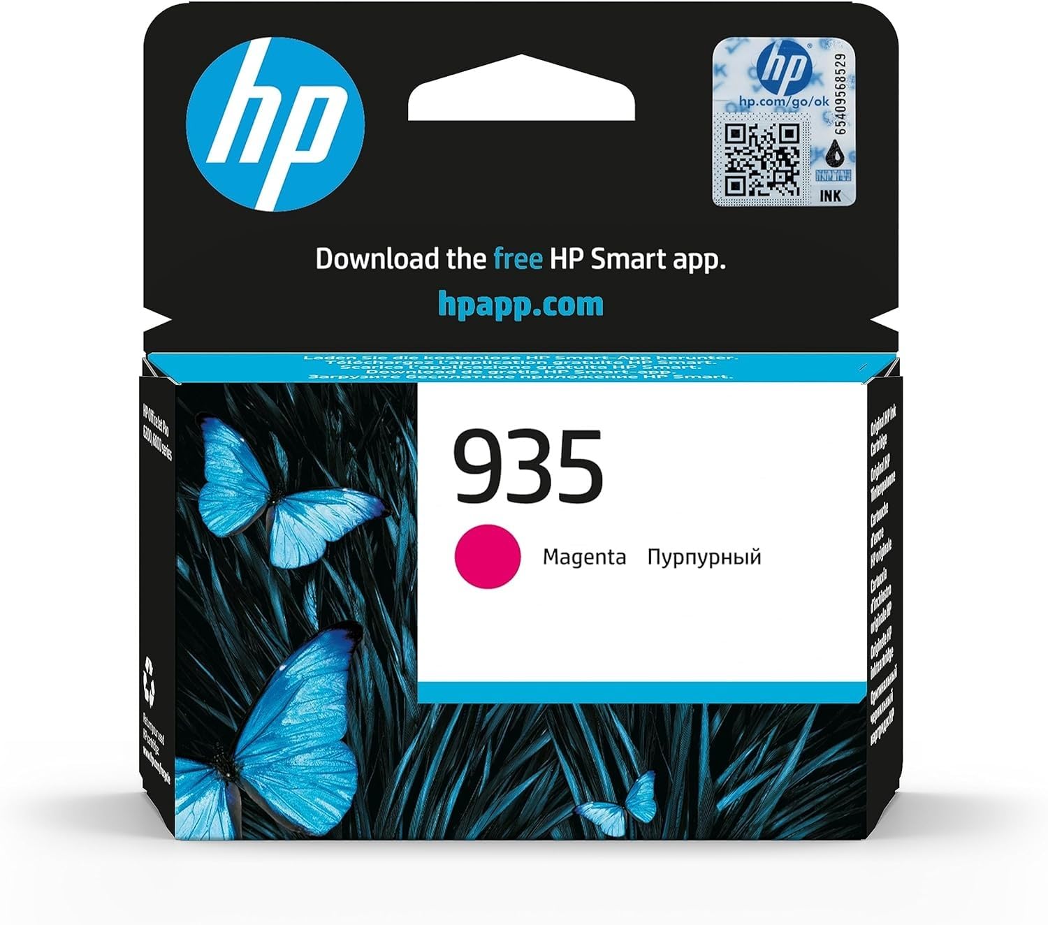 hp-935-magenta-c2p21ae-cartuccia-d-inchiostro-originale-da-400-pagine-per-hp-off image 1