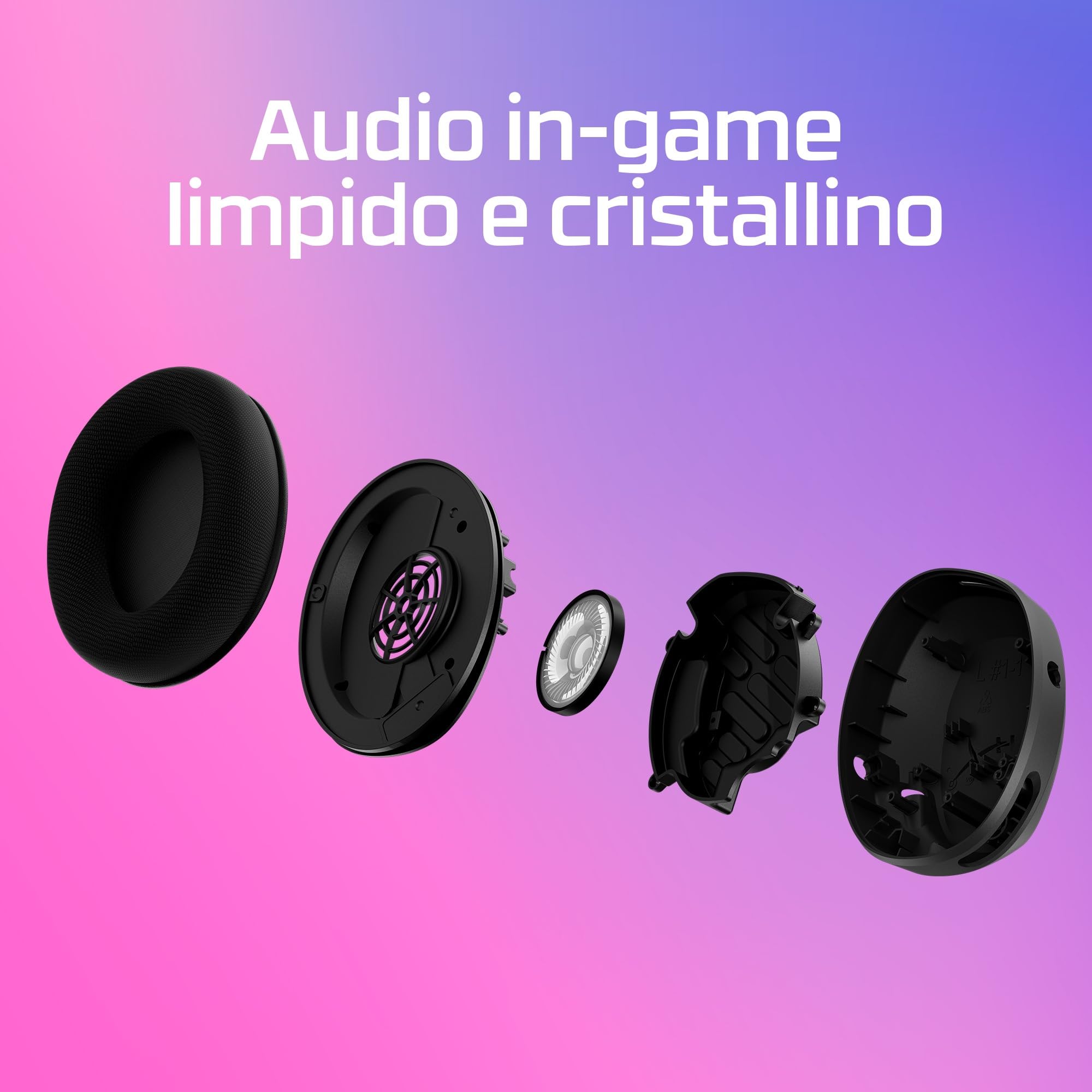 hyperx-cloud-stinger-ii-core-cuffie-gaming-cablate-3-5-mm-audio-dts-spatial-micr image 3