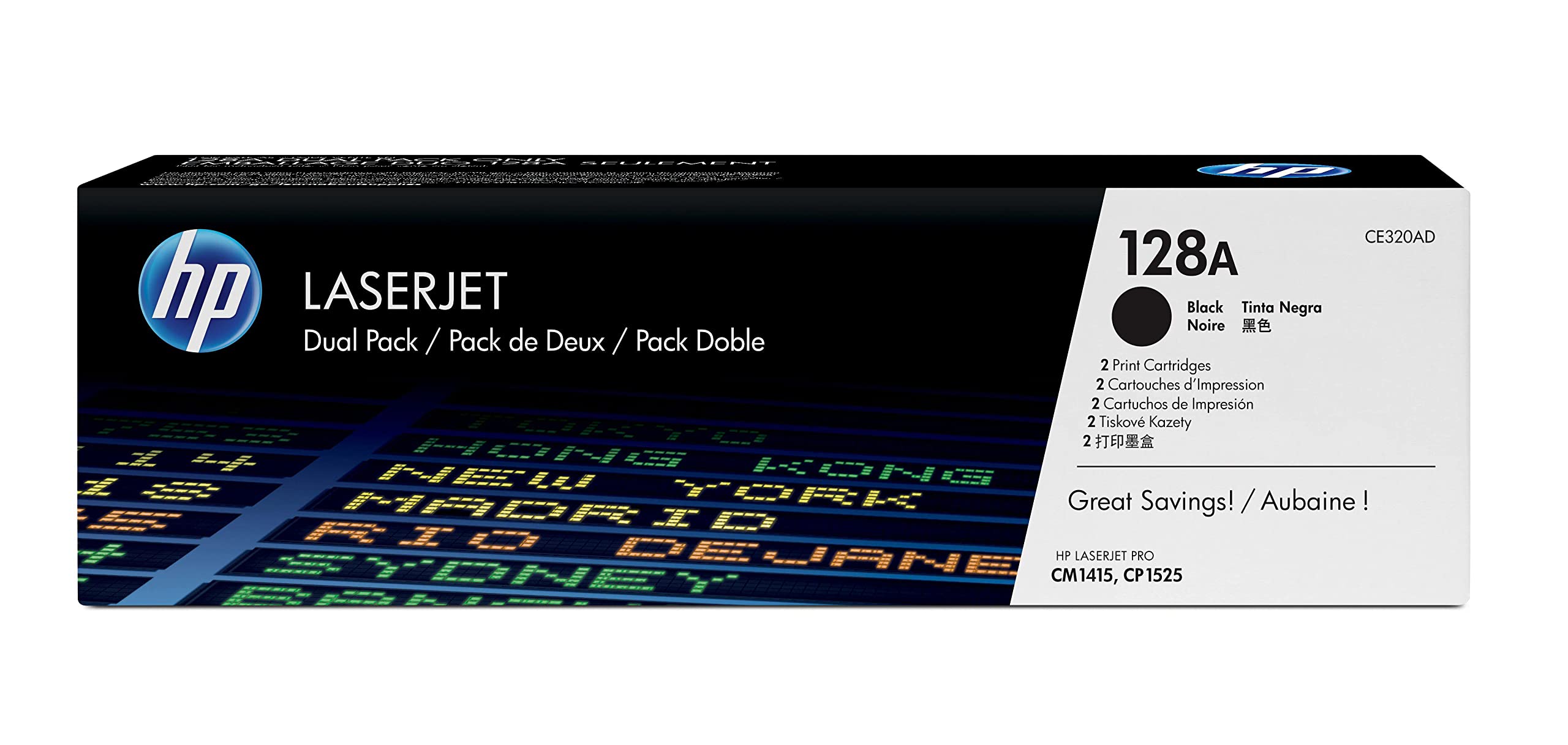 hp-128a-ce320ad-multipack-2-cartucce-toner-originali-nero-da-2000-pagine-per-las image 1