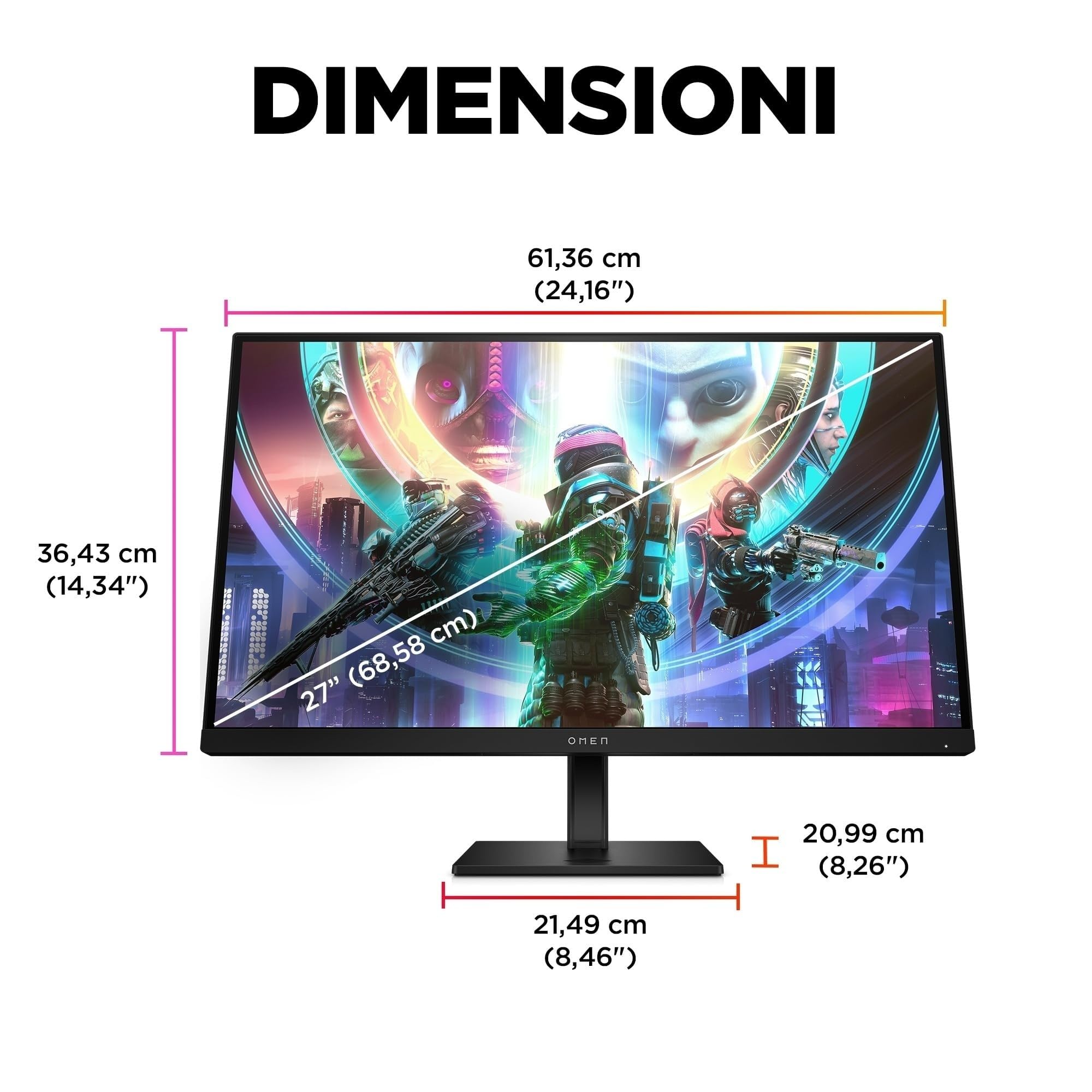 hp-omen-27qs-monitor-gaming-27-ips-qhd-2560x1440-240hz-1ms-hdr-400-amd-freesync- image 8