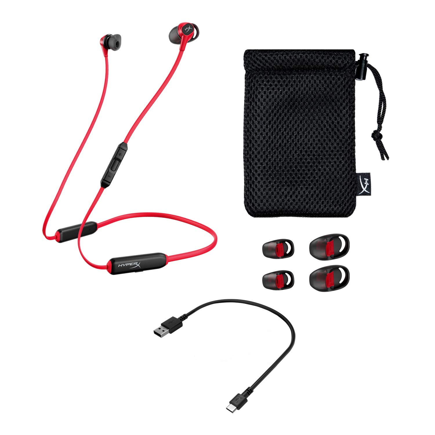 hp-hyperx-cloud-buds-auricolari-wireless-bluetooth-5-1-in-ear-con-microfono-inte image 8