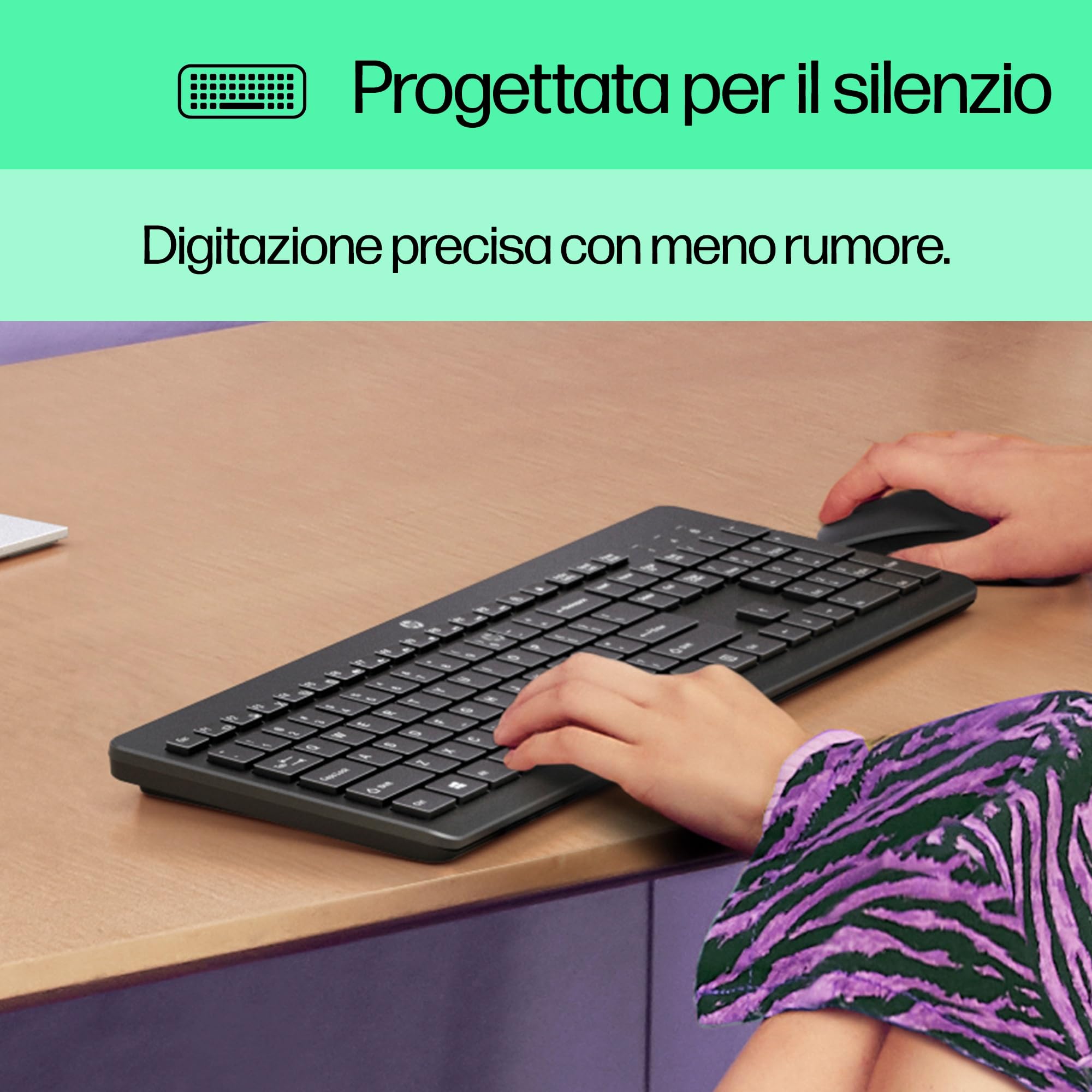 hp-230-combo-tastiera-e-mouse-wireless-2-4-ghz-con-dongle-usb-a-digitazione-sile-2 image 7