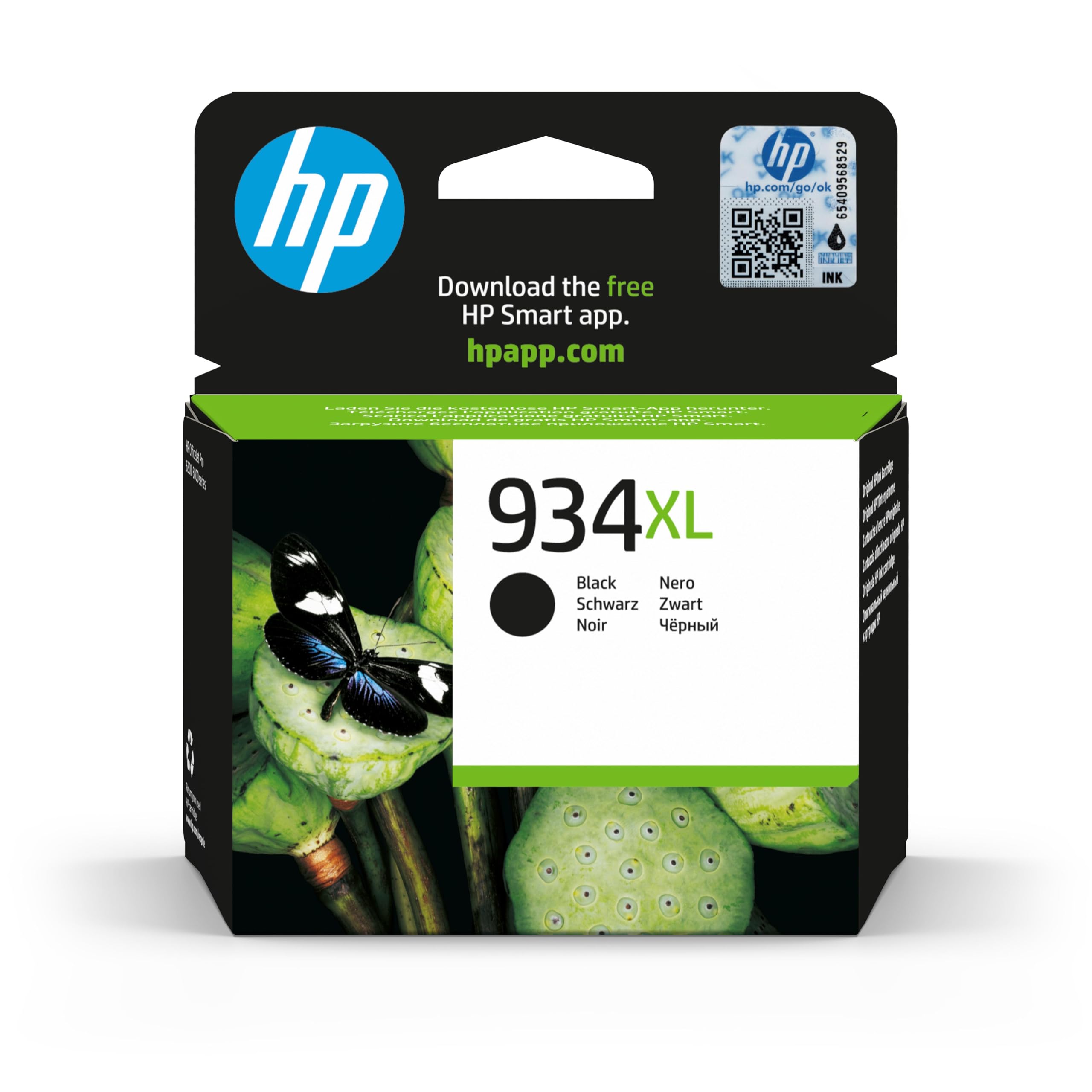 hp-934xl-nero-c2p23ae-cartuccia-ink-originale-ad-alta-capacit-da-1000-pagine-per image 1