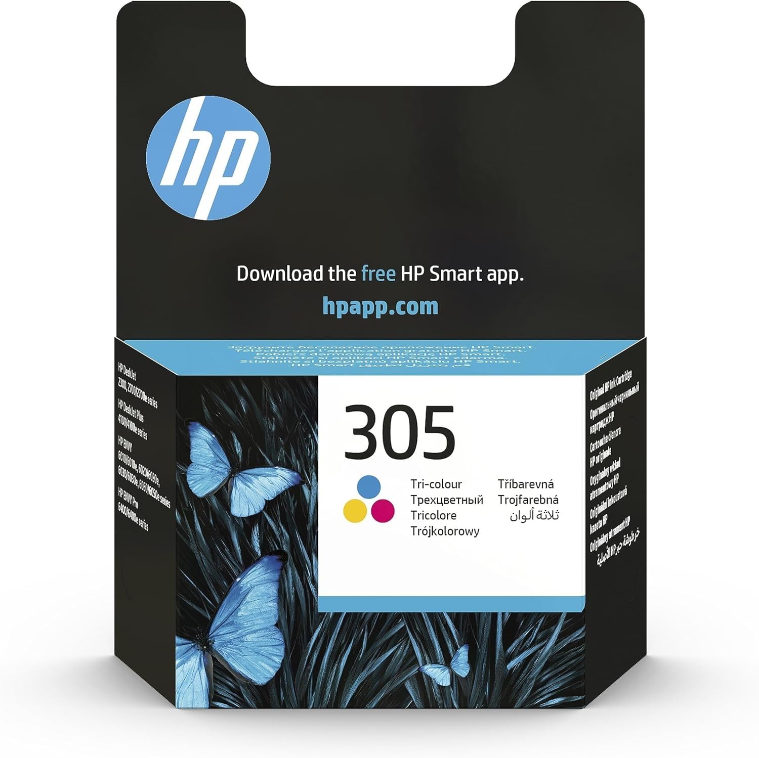 hp-305-tricromia-3ym60ae-cartuccia-d-inchiostro-originale-da-100-pagine-compatib image 1