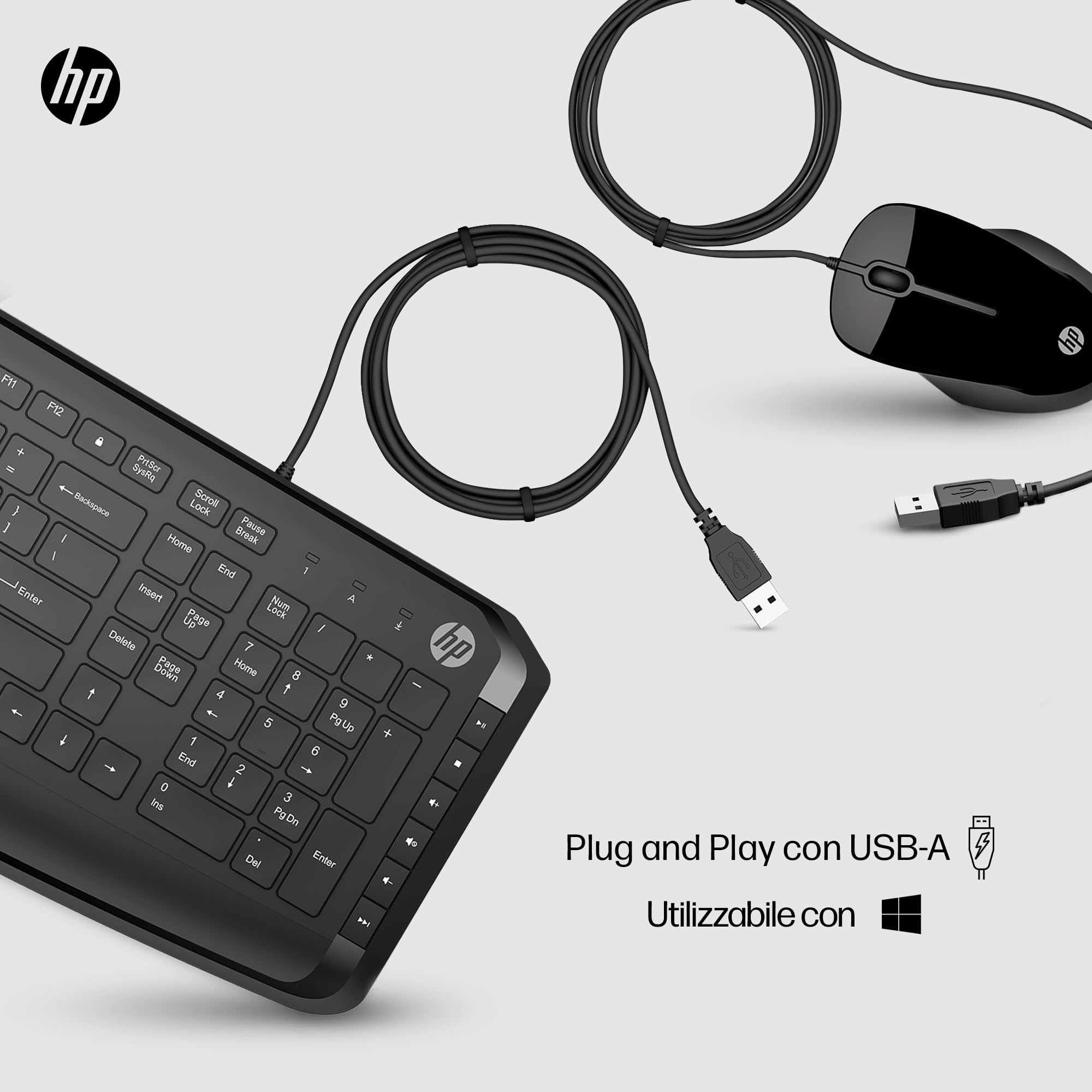 hp-pavilion-200-kit-tastiera-e-mouse-usb-cablati-tasti-multimediali-1600-dpi-pog image 3