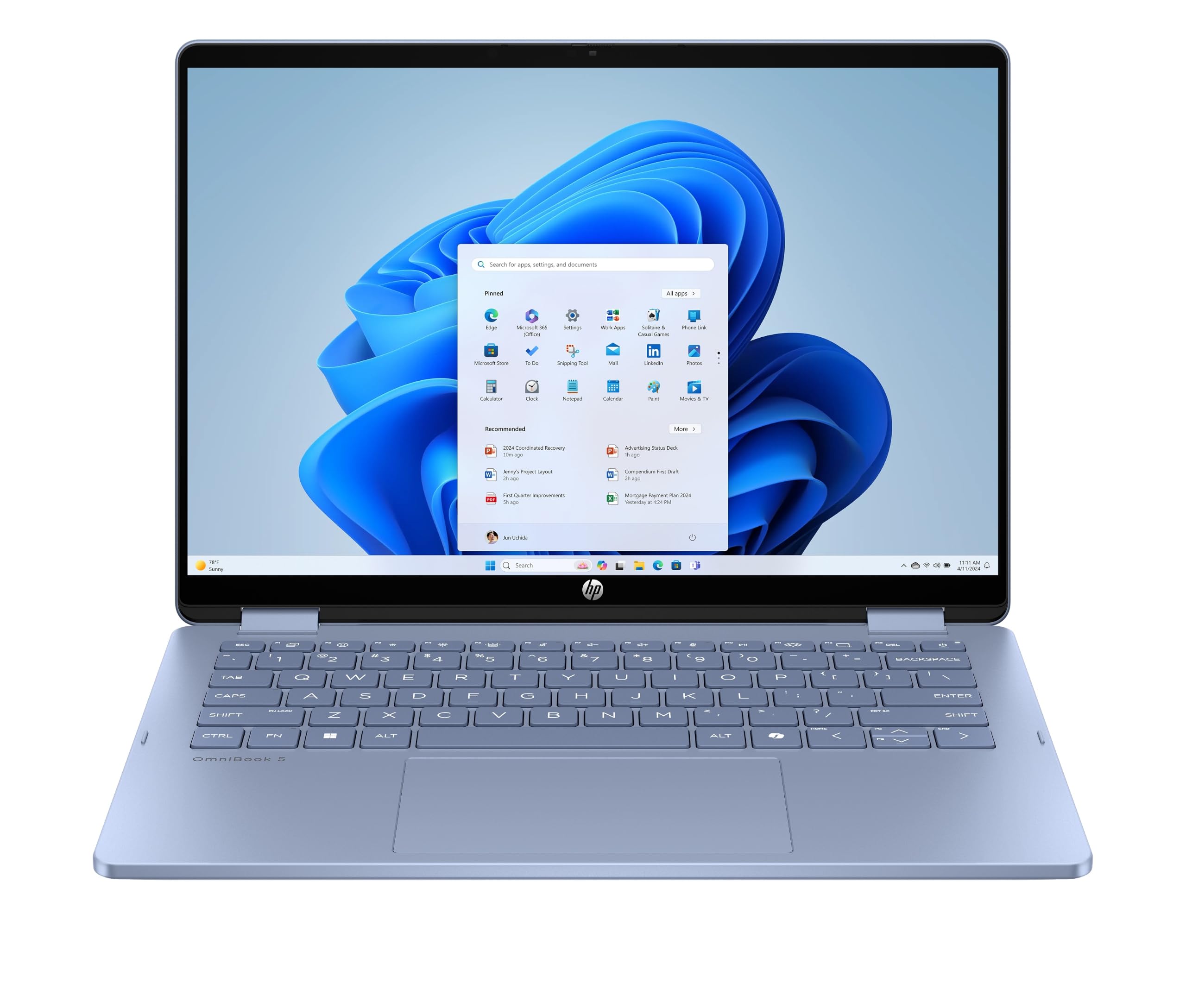 hp-omnibook-5-flip-x360-14-fp0004slx-notebook-convertibile-touch-con-intel-core- image 2