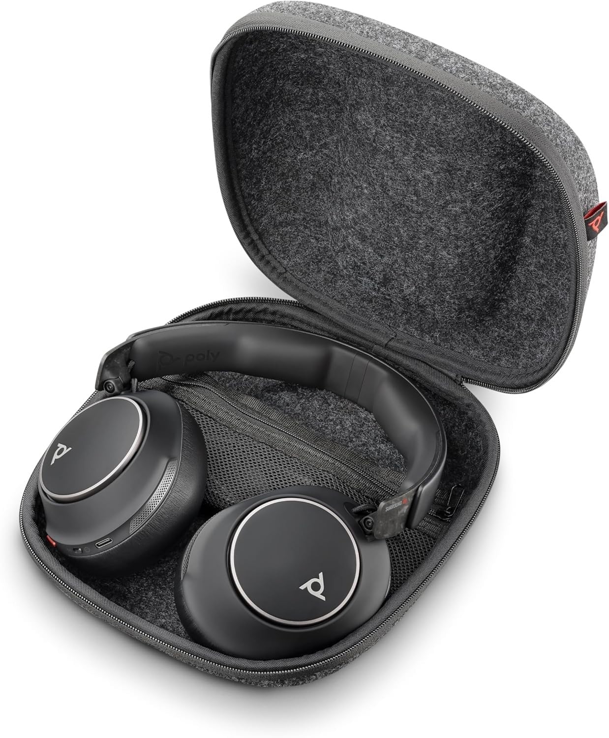 poly-voyager-surround-80-uc-cuffia-wireless-bluetooth-5-3-con-anc-dongle-usb-c-e image 5