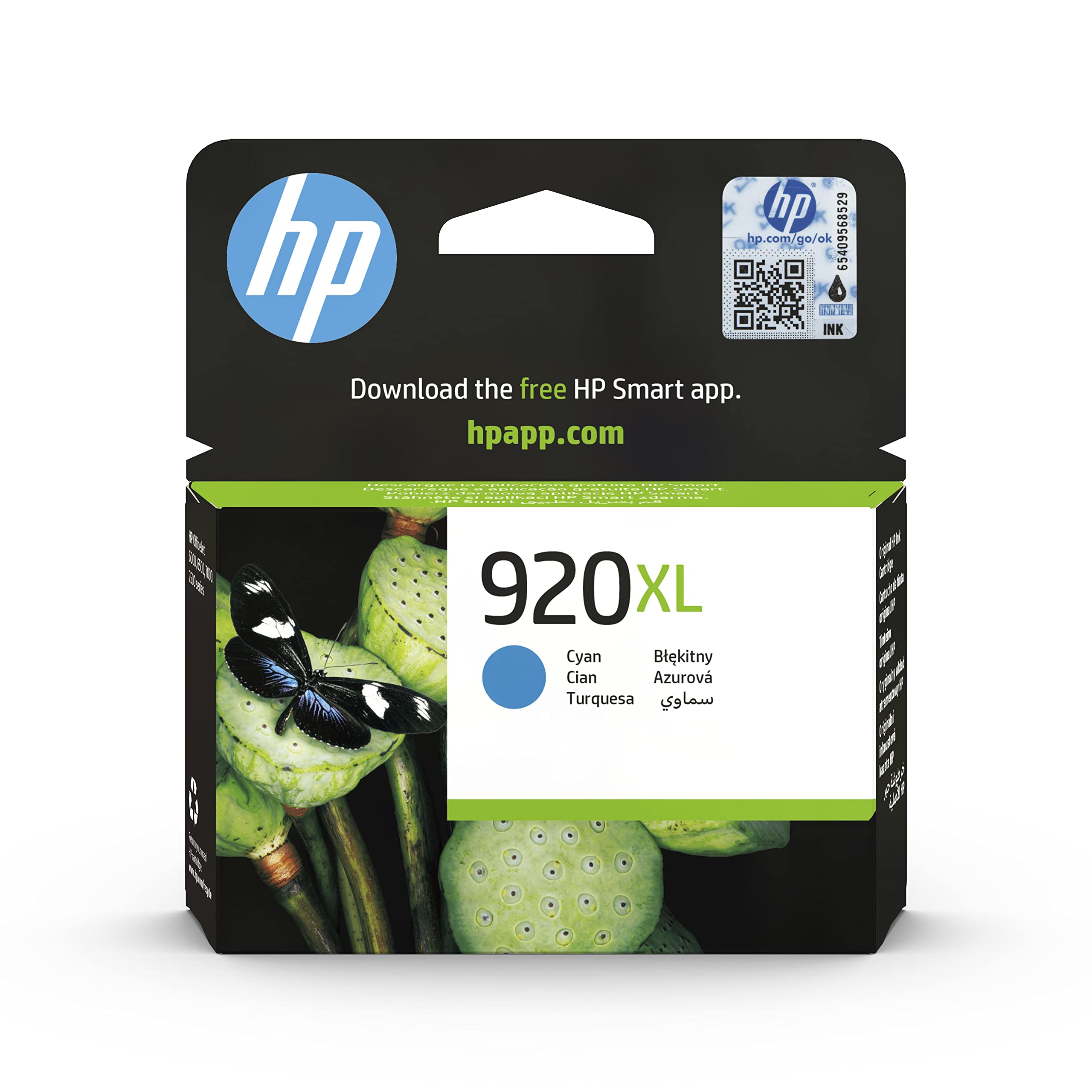 hp-920xl-cd972ae-cartuccia-inchiostro-originale-ciano-da-700-pagine-per-stampant image 1