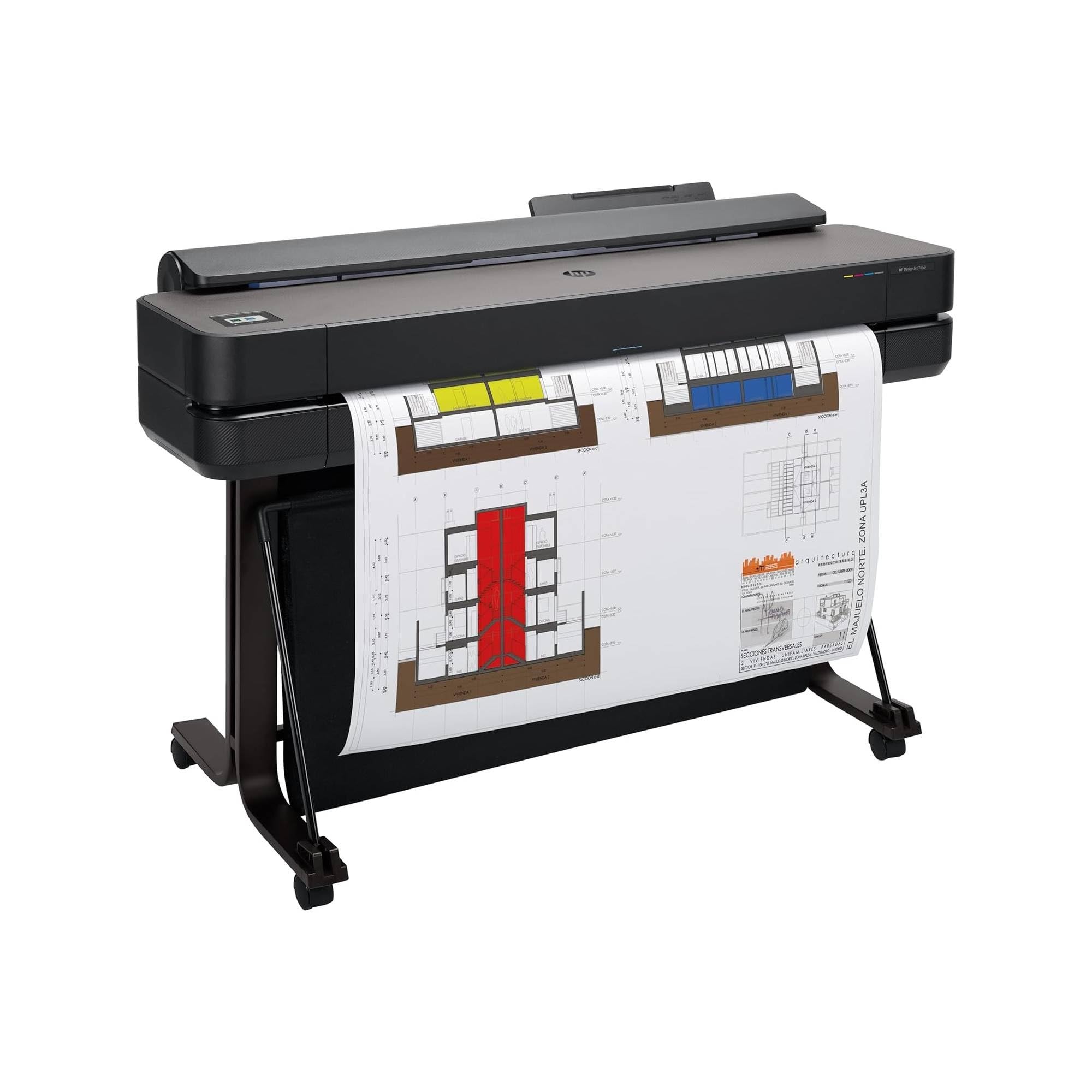 hp-designjet-t630-5hb11d-plotter-grandi-formati-91-cm-a4-ad-a0-76-a1-ora-wi-fi-e image 2