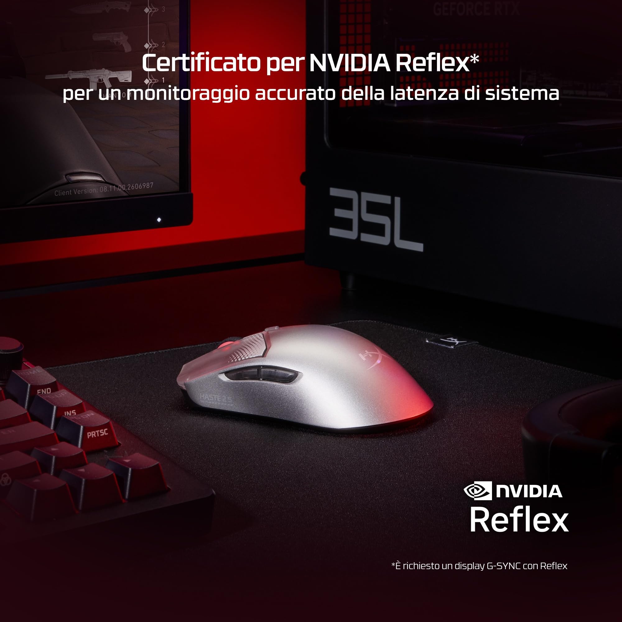 hp-hyperx-pulsefire-haste-2-s-mouse-gaming-wireless-in-magnesio-ultra-leggero-64 image 6