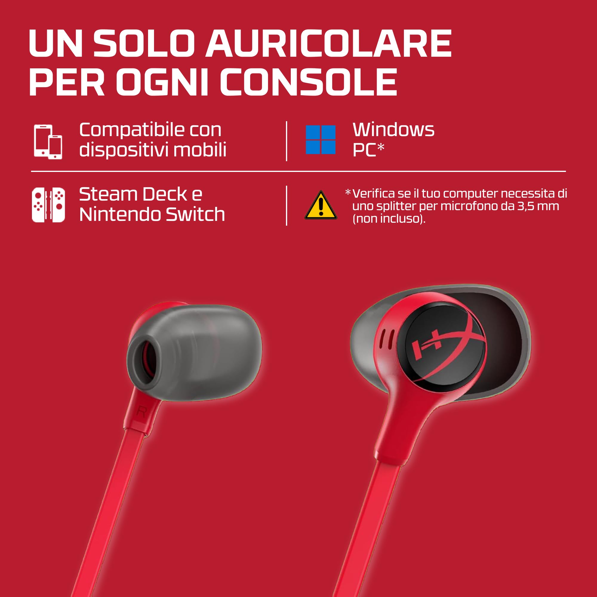 hyperx-cloud-earbuds-ii-auricolari-gaming-cablati-usb-3-5-mm-con-microfono-4-mis image 5