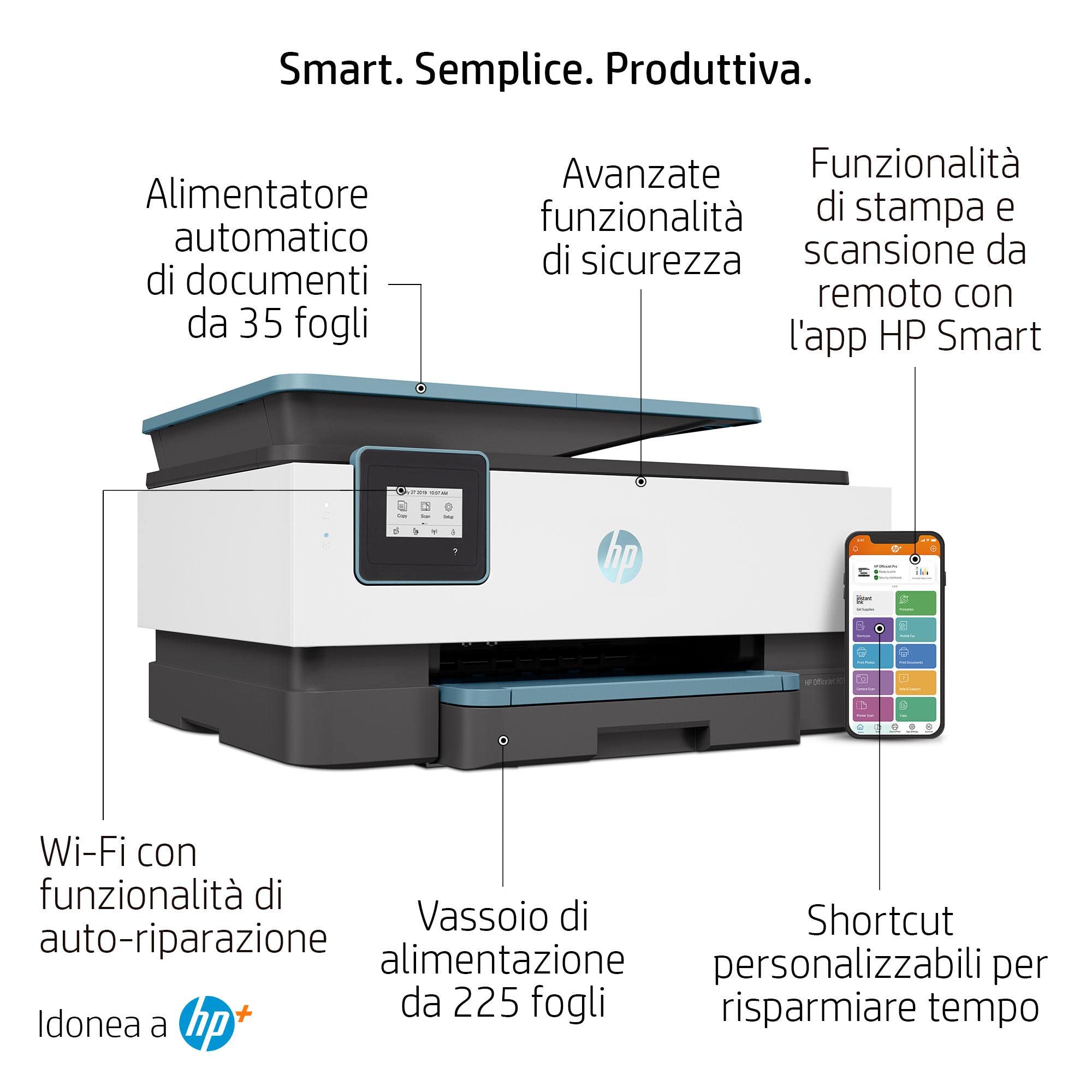 hp-officejet-8015e-228f9b-stampante-multifunzione-a-getto-d-inchiostro-a4-colori image 3