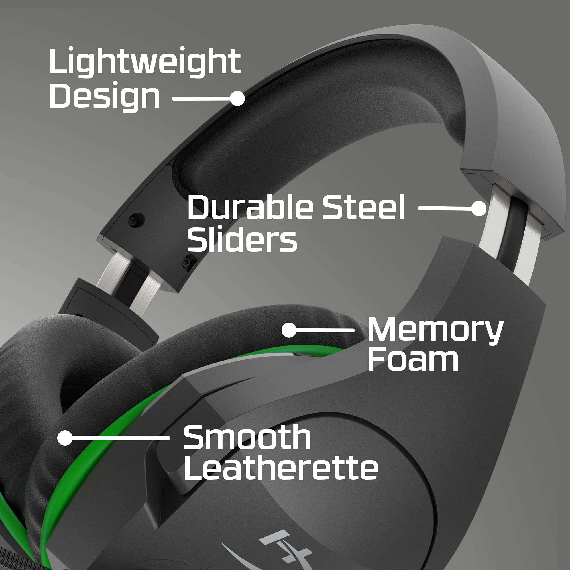 hyperx-cloudx-stinger-core-cuffie-gaming-wireless-2-4-ghz-su-licenza-xbox-telaio image 6