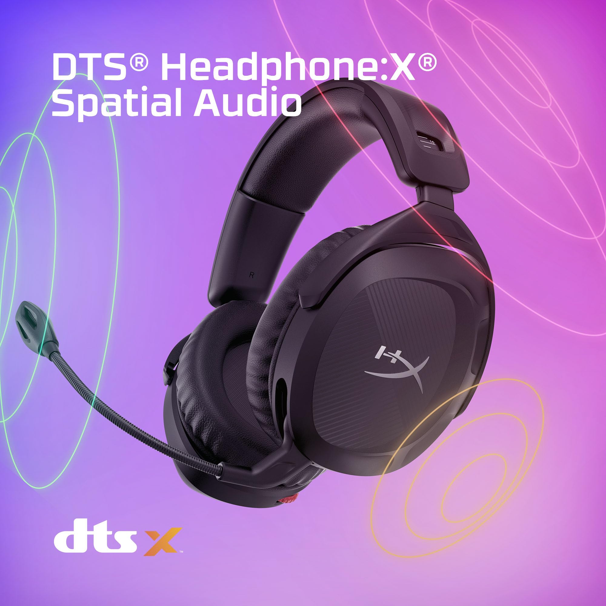 hyperx-cloud-stinger-ii-wireless-cuffie-gaming-senza-fili-2-4-ghz-con-dts-spatia image 5