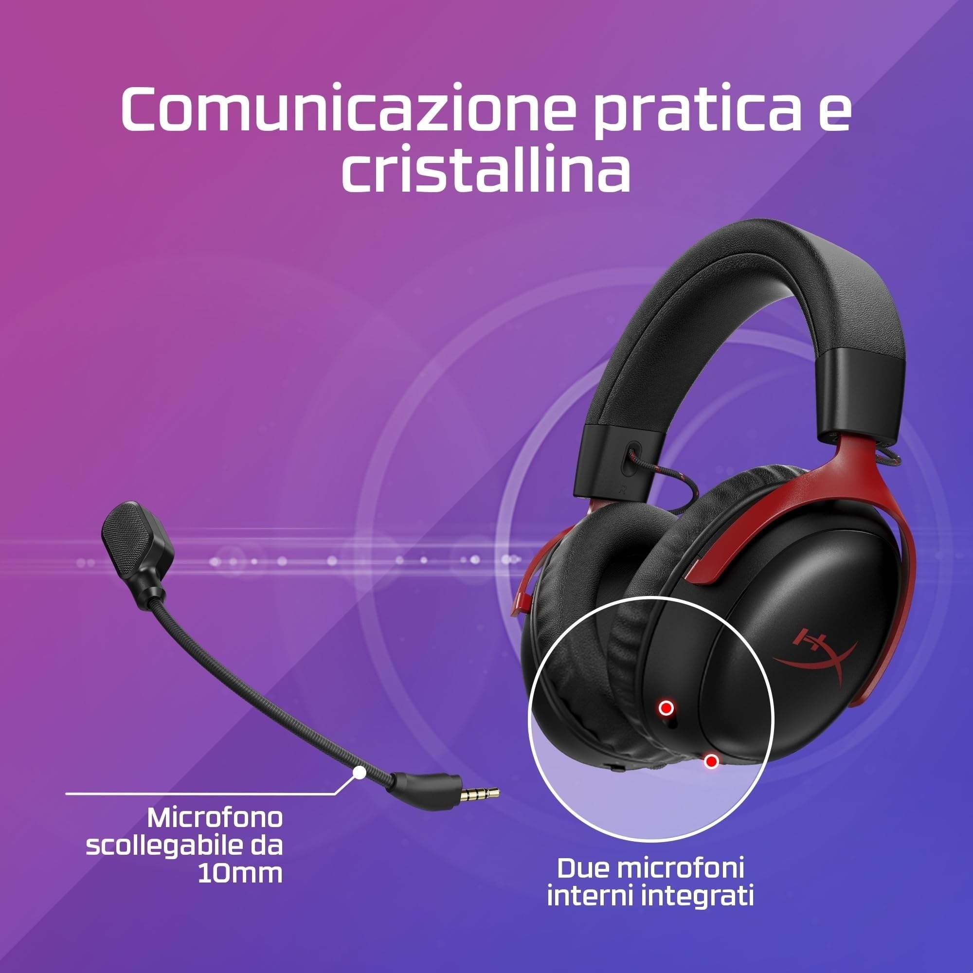 hyperx-cloud-iii-s-wireless-cuffie-da-gaming-bluetooth-con-audio-3d-dts-microfon image 7