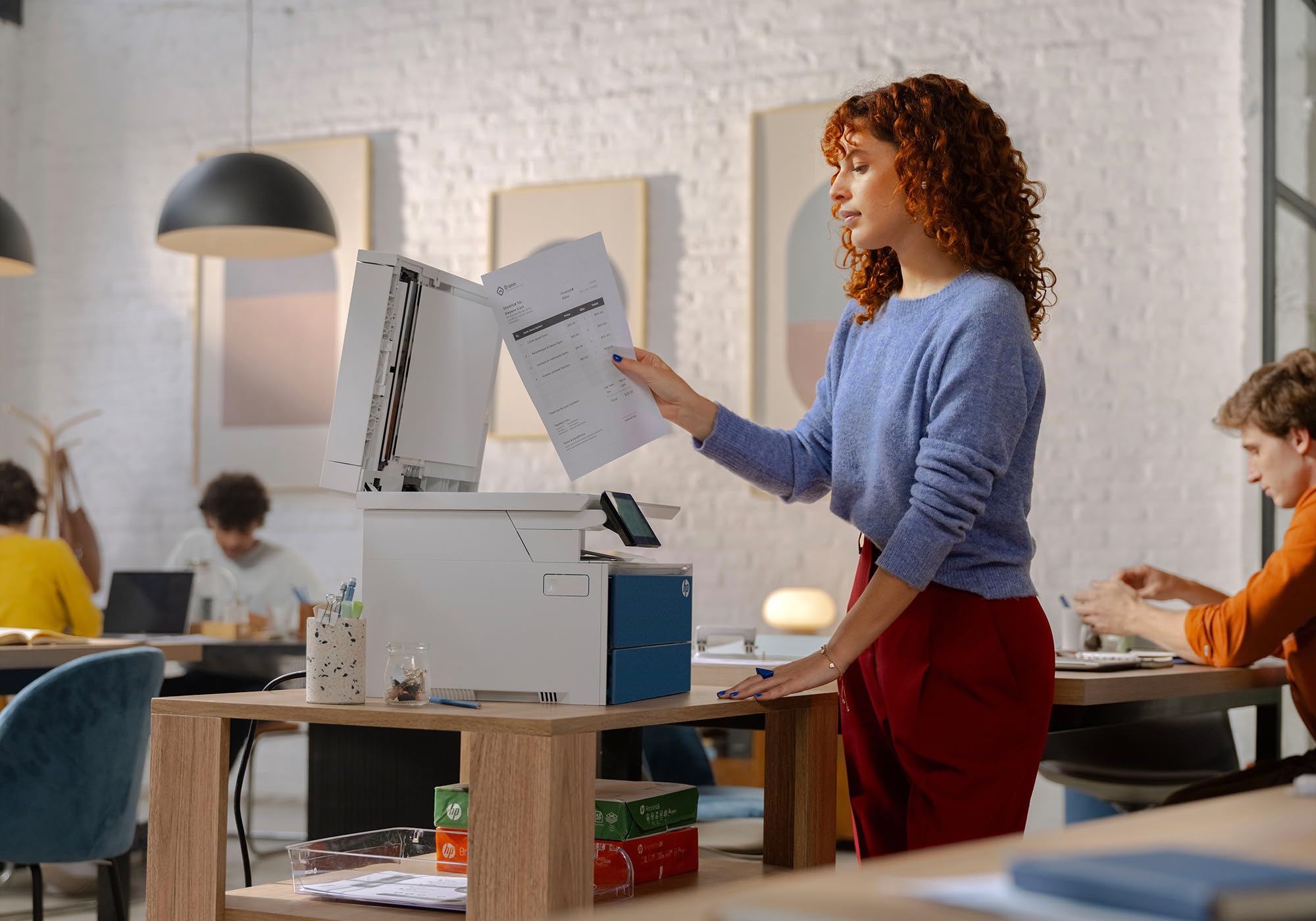 hp-laserjet-pro-mfp-4113dw-stampante-multifunzione-laser-bianco-e-nero-a4-stampa image 5