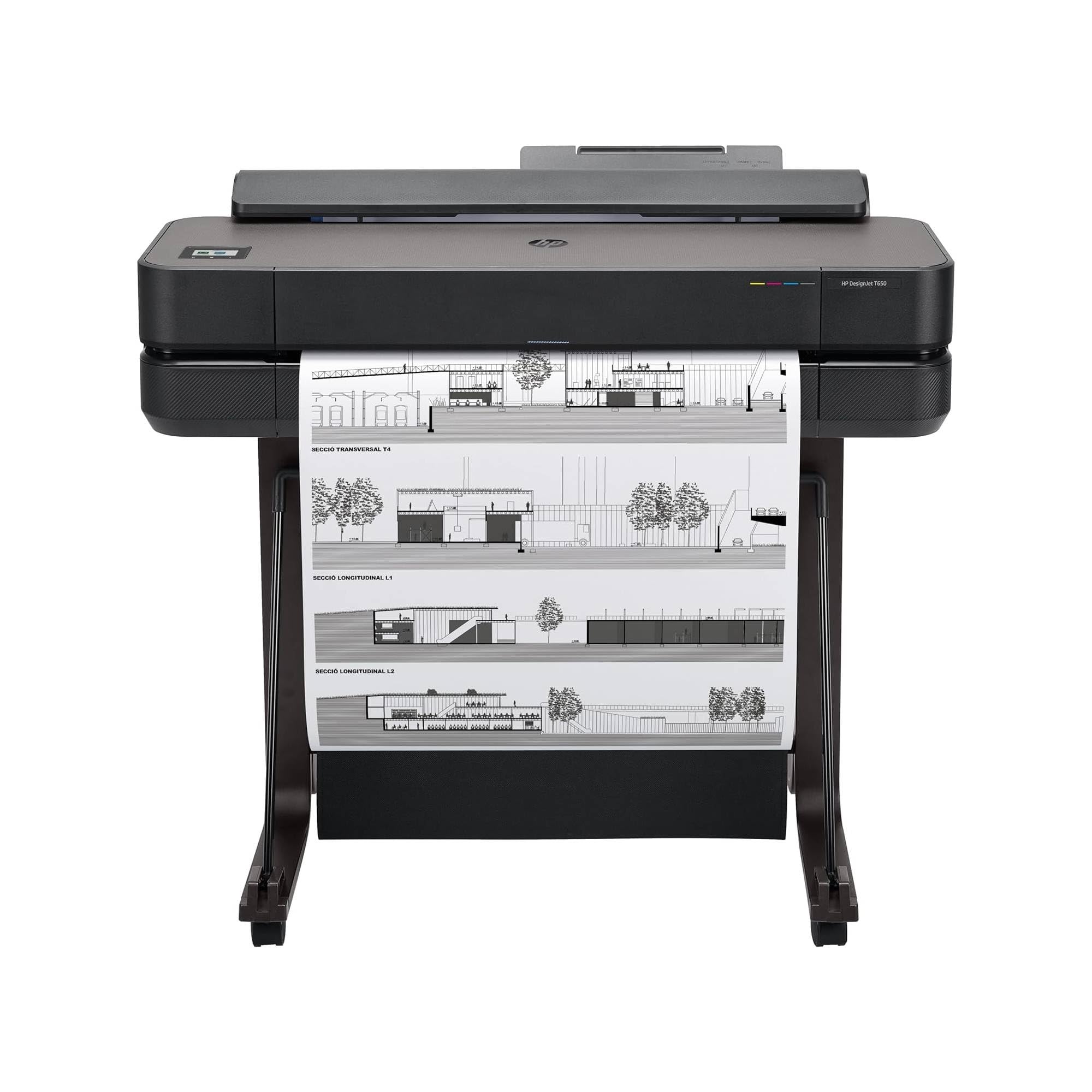 hp-designjet-t650-5hb08d-plotter-grandi-formati-61-cm-da-a4-ad-a1-81-stampe-a1-o image 1