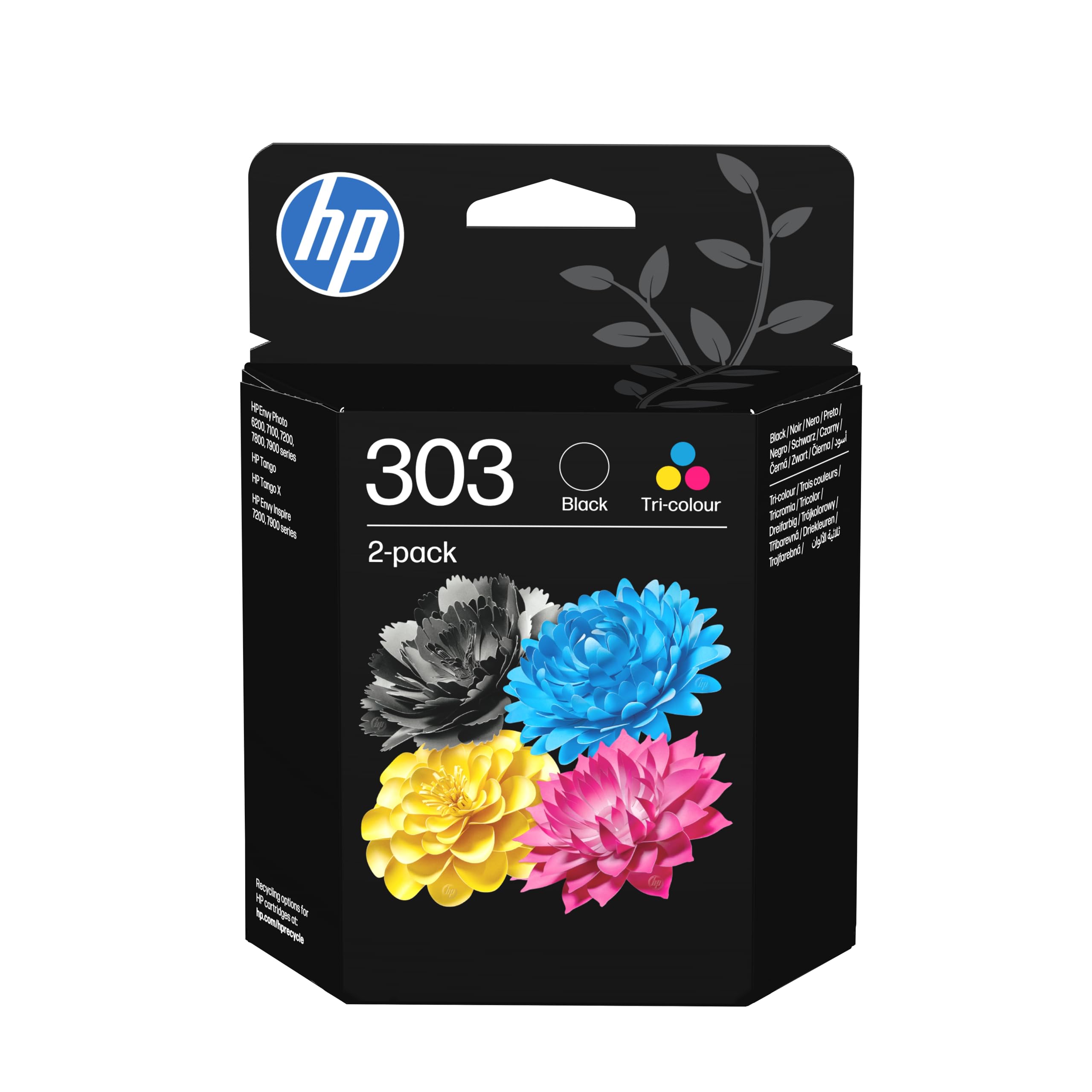 hp-303-3ym92ae-confezione-2-cartucce-originali-nero-e-tricromia-per-envy-photo-6 image 1