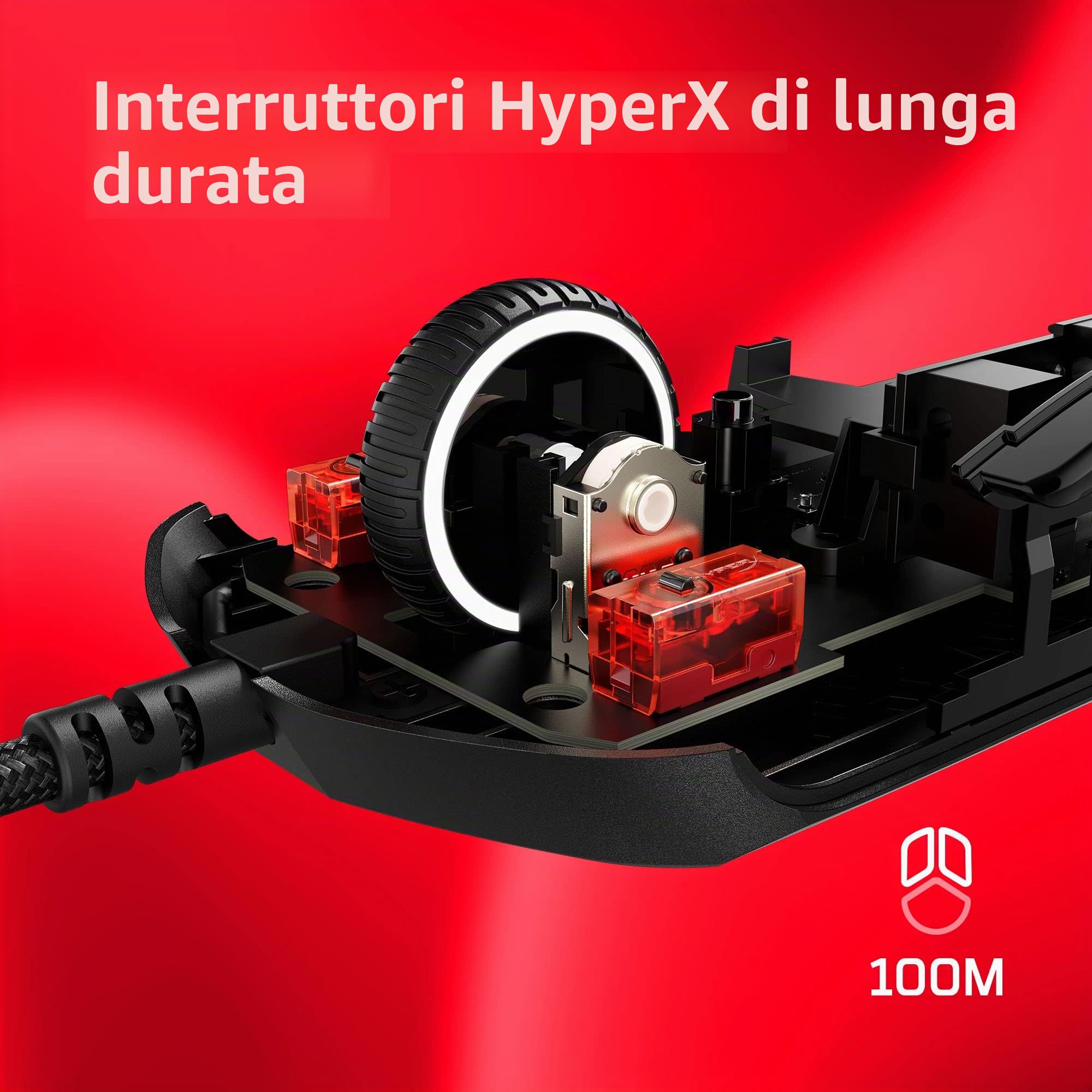 hp-hyperx-pulsefire-haste-2-mouse-gaming-cablato-ultraleggero-53-g-sensore-26000 image 7