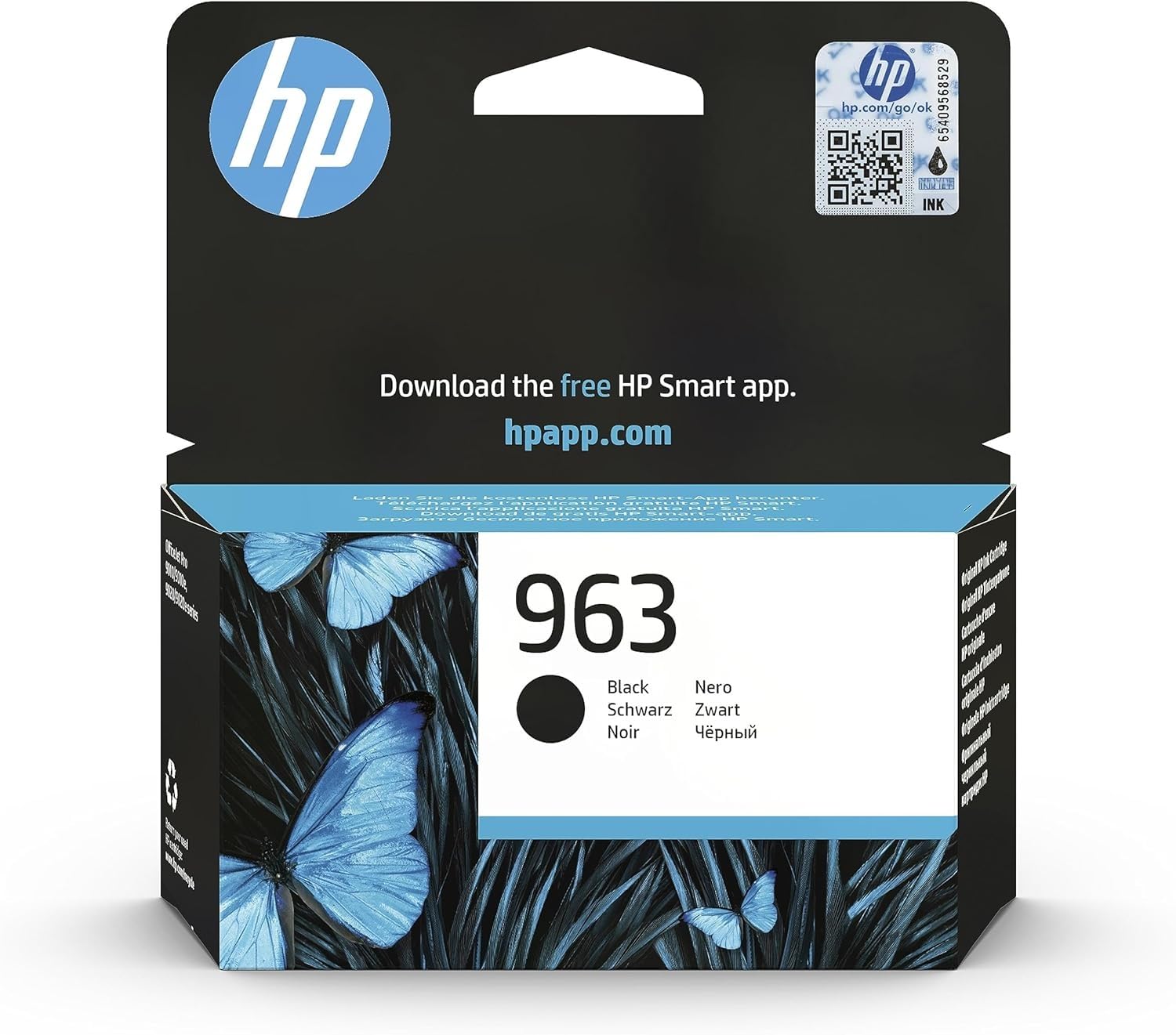 hp-963-3ja26ae-cartuccia-inchiostro-originale-nera-1000-pagine-compatibile-con-h image 1