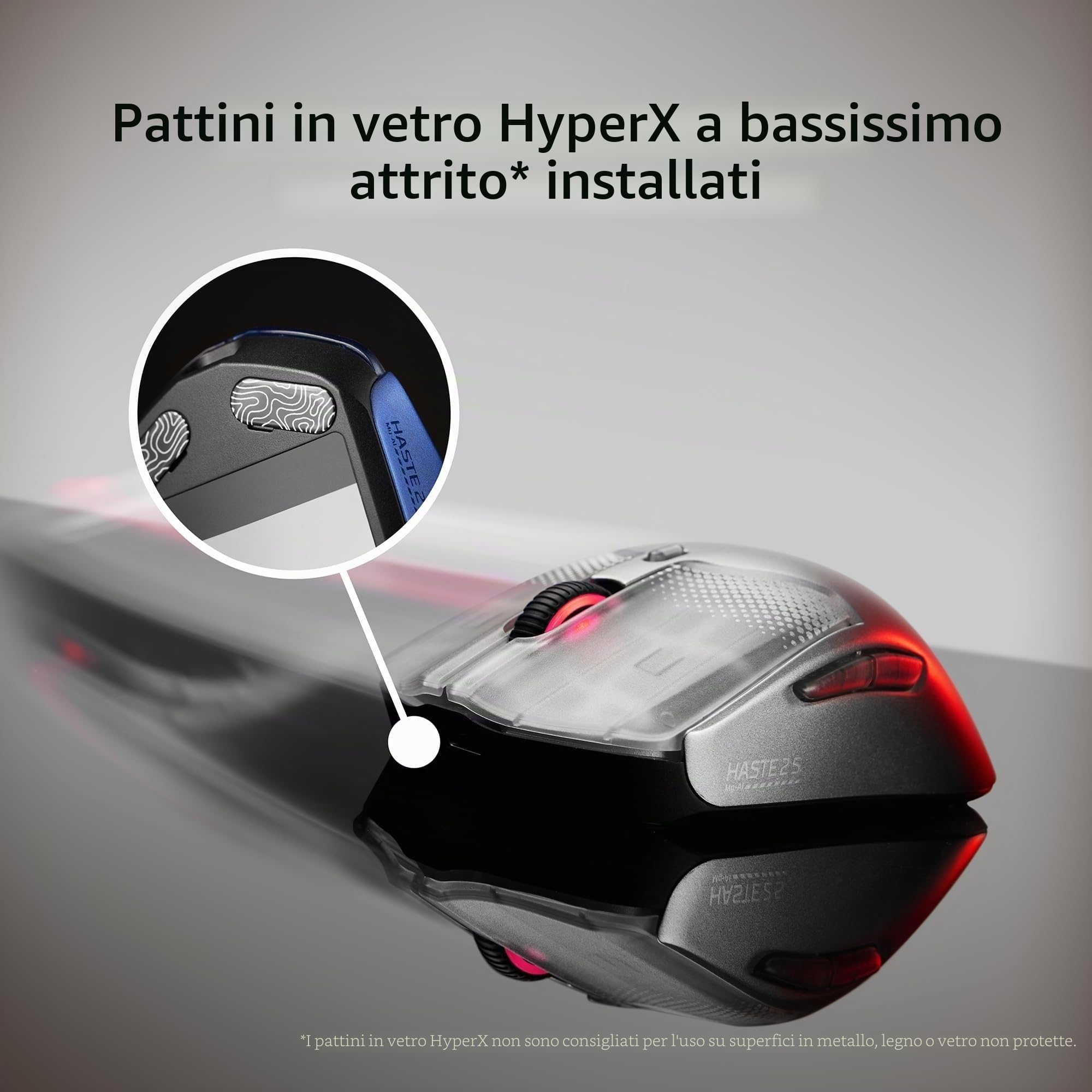 hyperx-pulsefire-haste-2-s-mouse-gaming-wireless-scocca-in-magnesio-64-g-sensore image 5