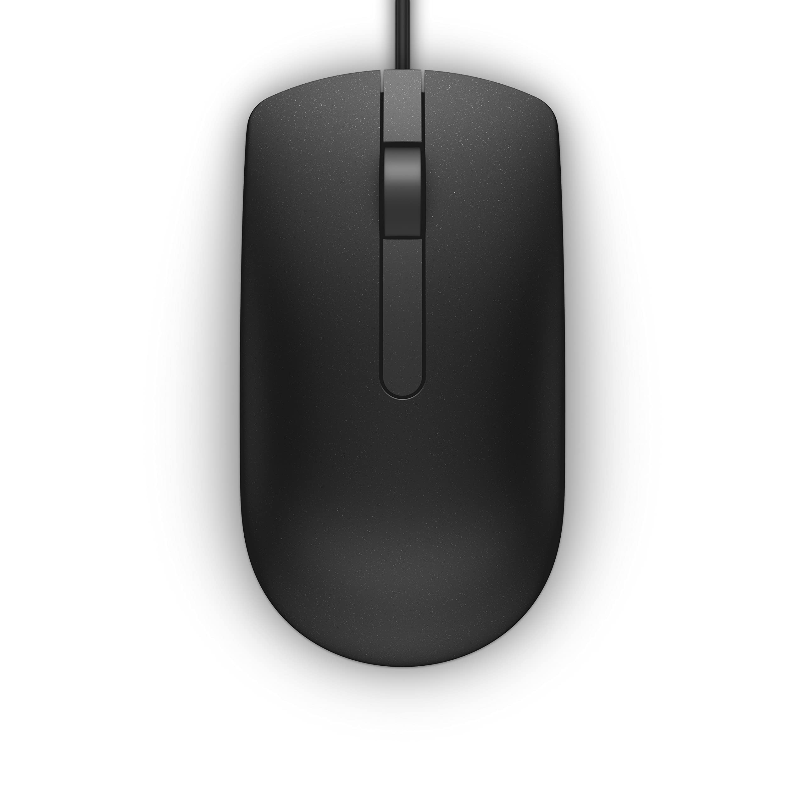 dell-ms116-mouse-ottico-cablato-usb-nero-1000-dpi-design-ergonomico-con-rotella- image 1