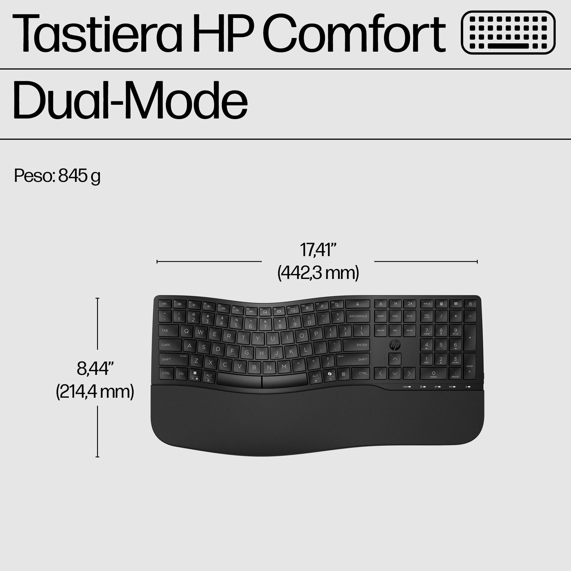 hp-680-combo-tastiera-e-mouse-wireless-6-tasti-programmabili-sensore-ottico-1200 image 3