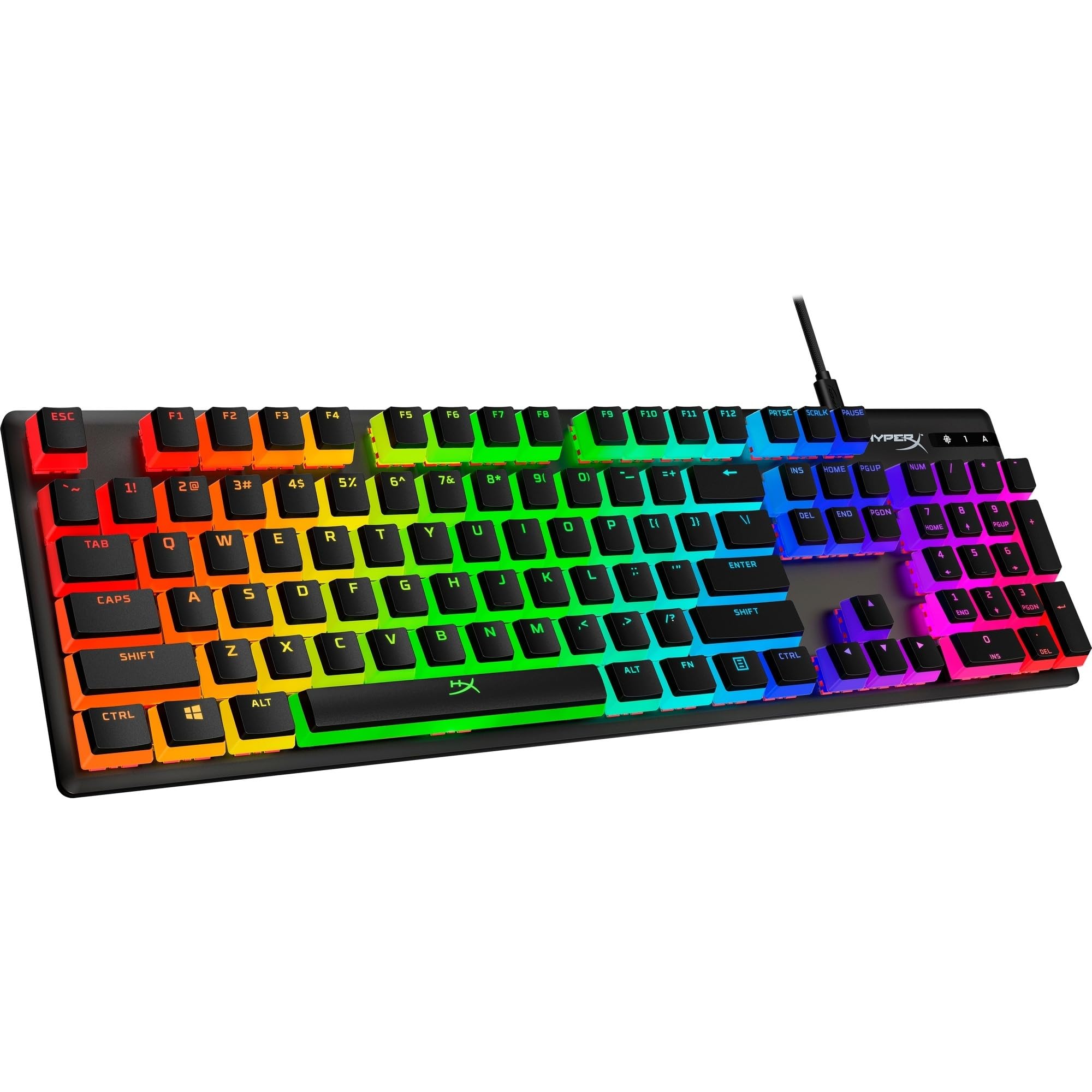 hyperx-pudding-copri-tasti-double-shot-pbt-semitrasparenti-set-completo-nero-con image 2