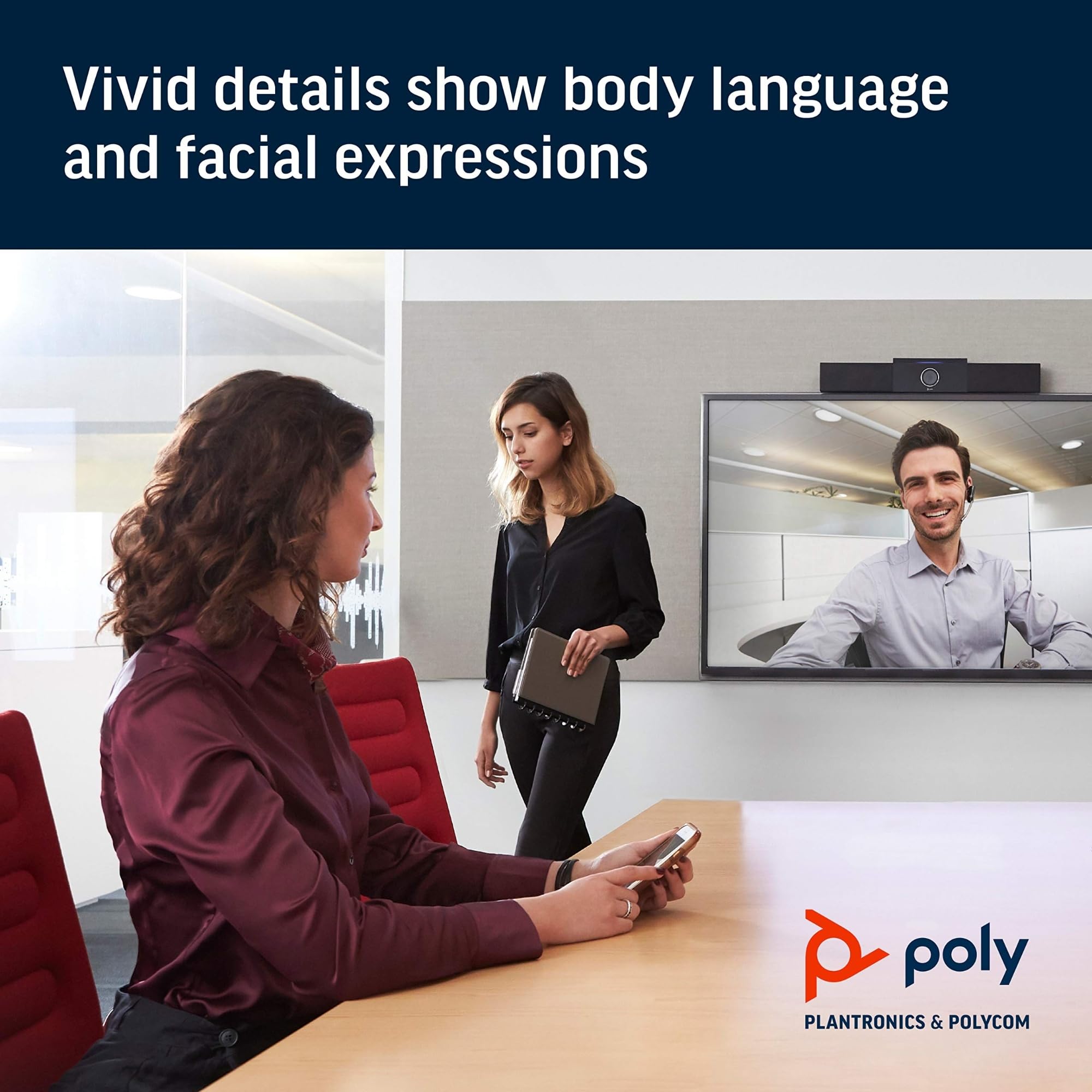 poly-studio-hp-barra-video-usb-4k-con-directorai-noiseblock-ai-microfoni-fino-a- image 4