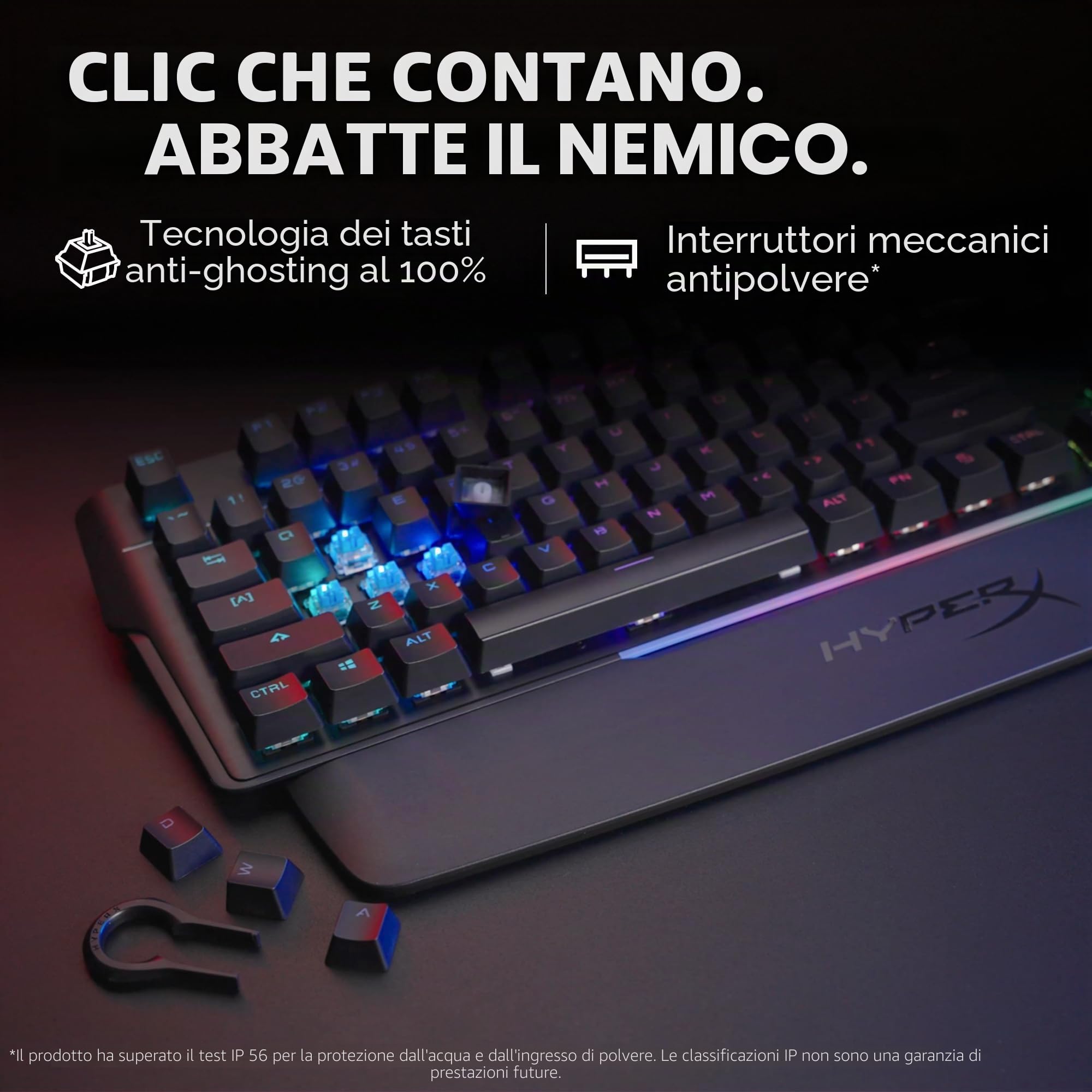 hyperx-alloy-mkw100-tastiera-meccanica-gaming-cablata-full-size-con-rgb-telaio-i image 4