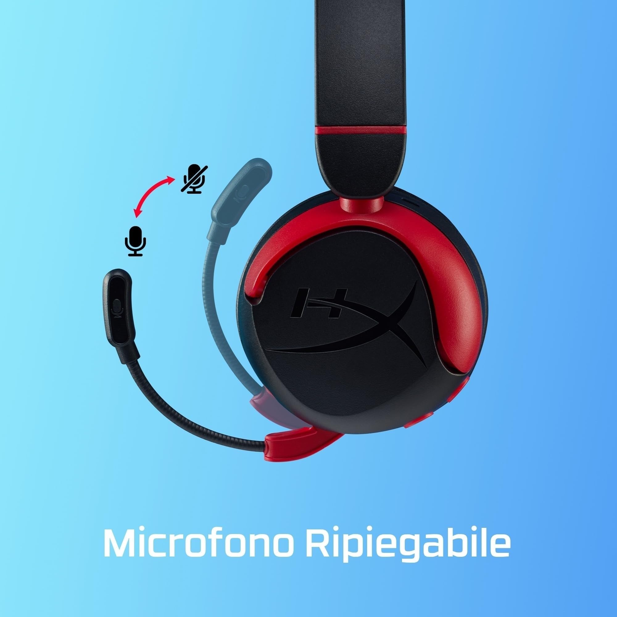 hp-hyperx-cloud-mini-wireless-nero-rosso-cuffie-da-gaming-wireless-bluetooth-per image 3