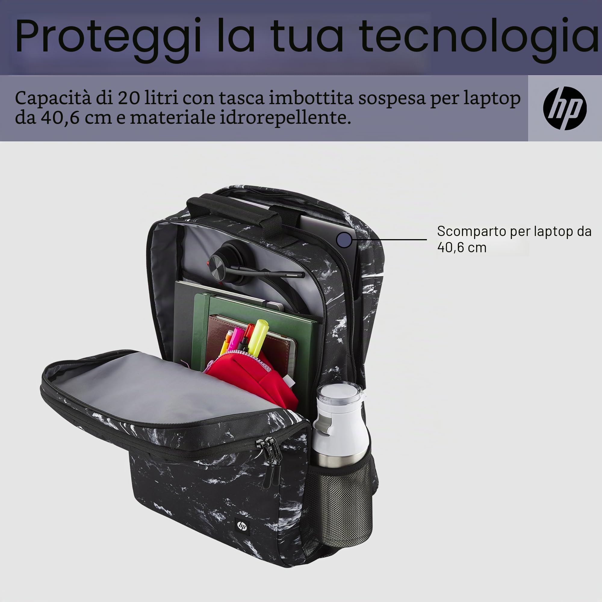 hp-zaino-per-notebook-professionista-unisex-tracolla-satchel-pelle-e-poliestere- image 4