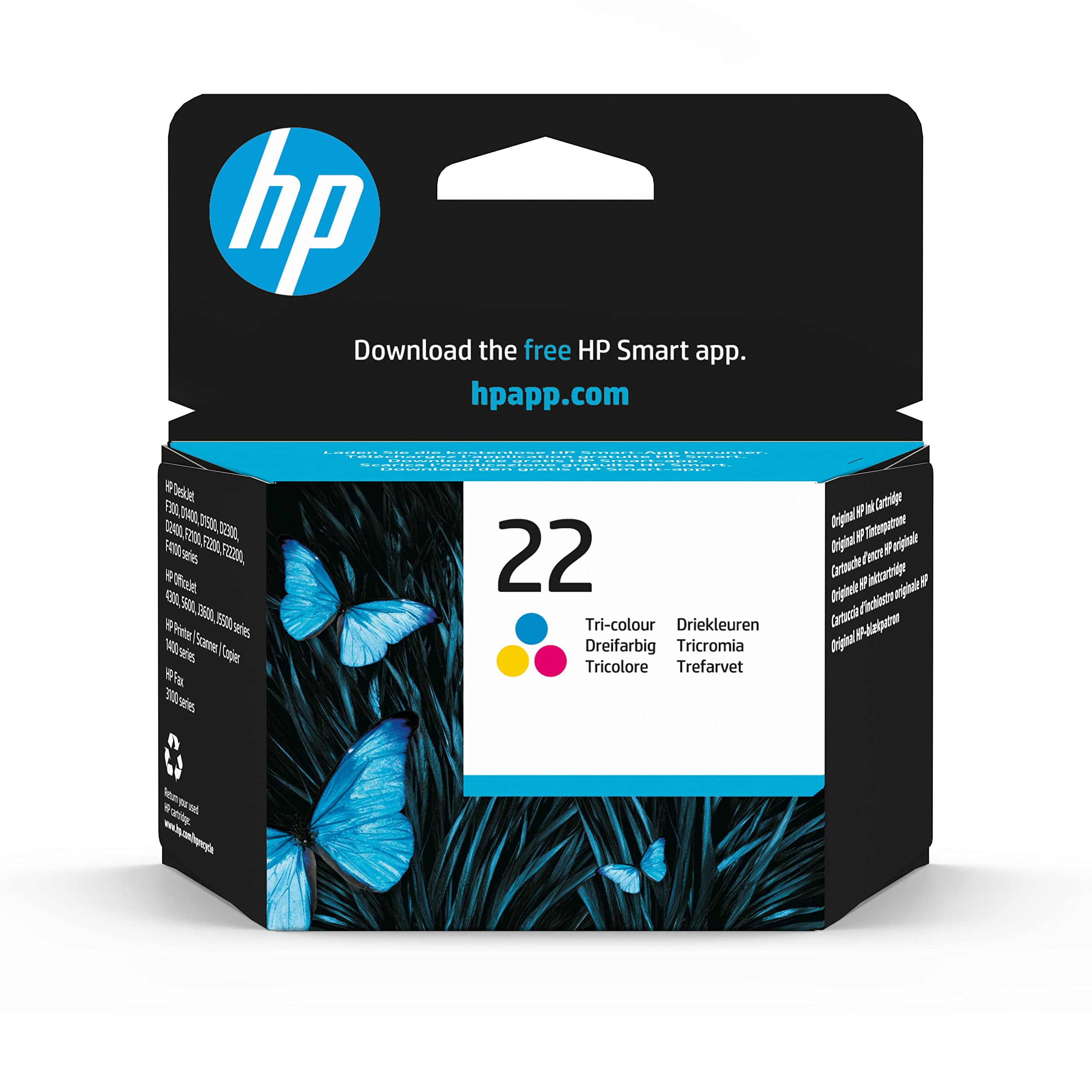 hp-22-c9352ae-cartuccia-originale-tricomia-475-pagine-colore-per-hp-deskjet-d153 image 1