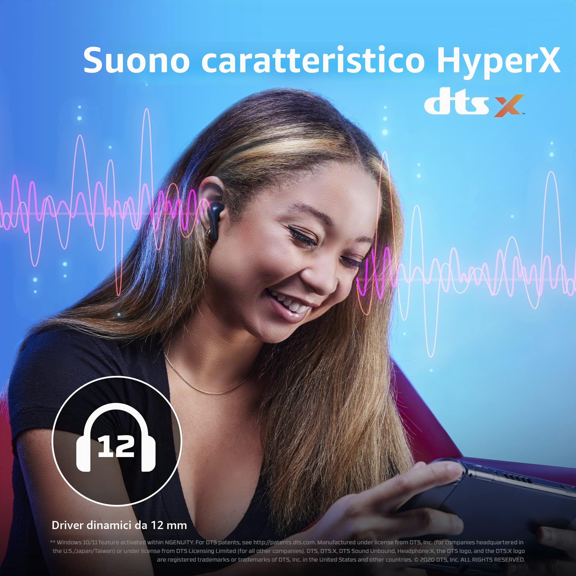 hyperx-cloud-mix-buds-auricolari-true-wireless-gaming-dual-2-4-ghz-o-bluetooth-5 image 5