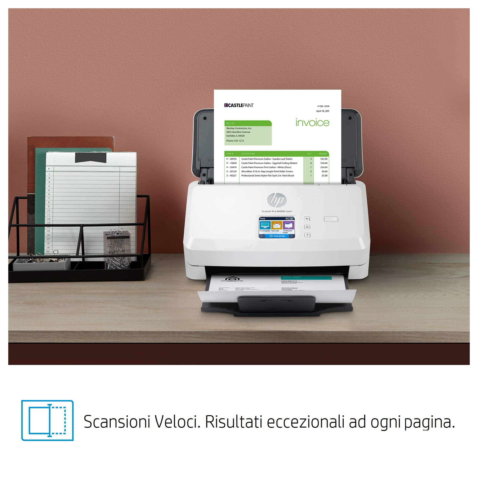 hp-scanjet-pro-n4000-snw1-6fw08a-scanner-documenti-fronte-retro-a-un-passaggio-4 image 2